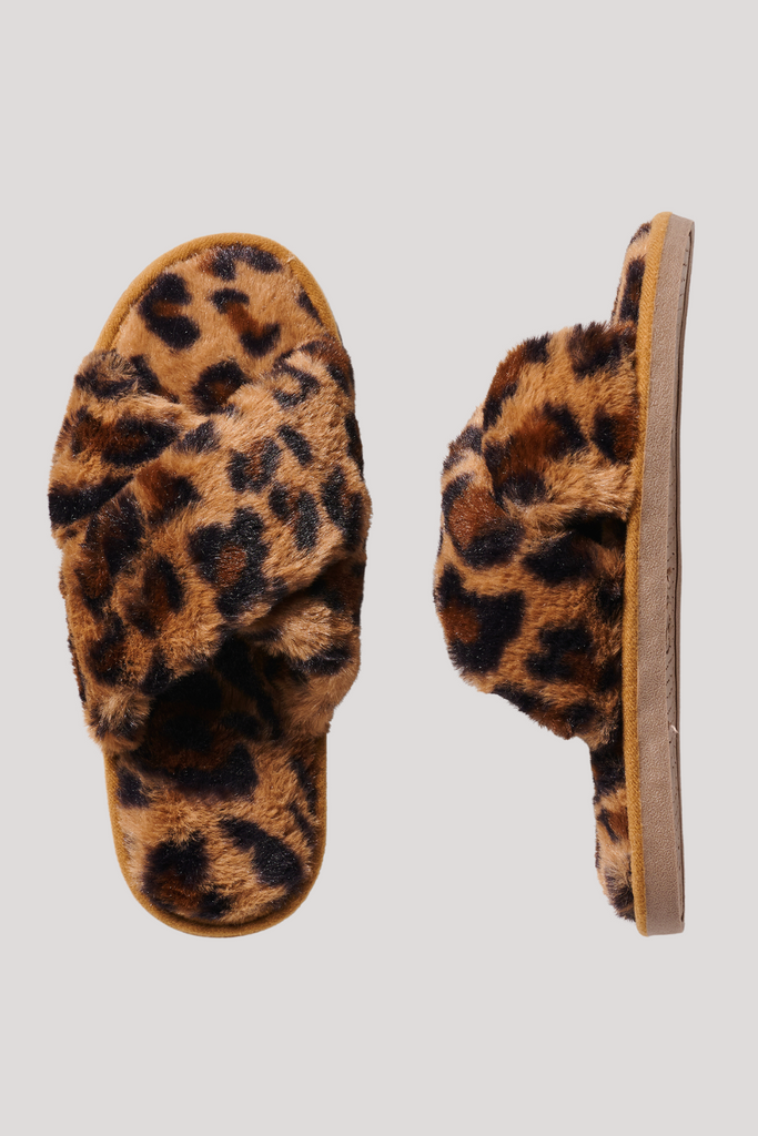 Leopard Slippers - fab'rik