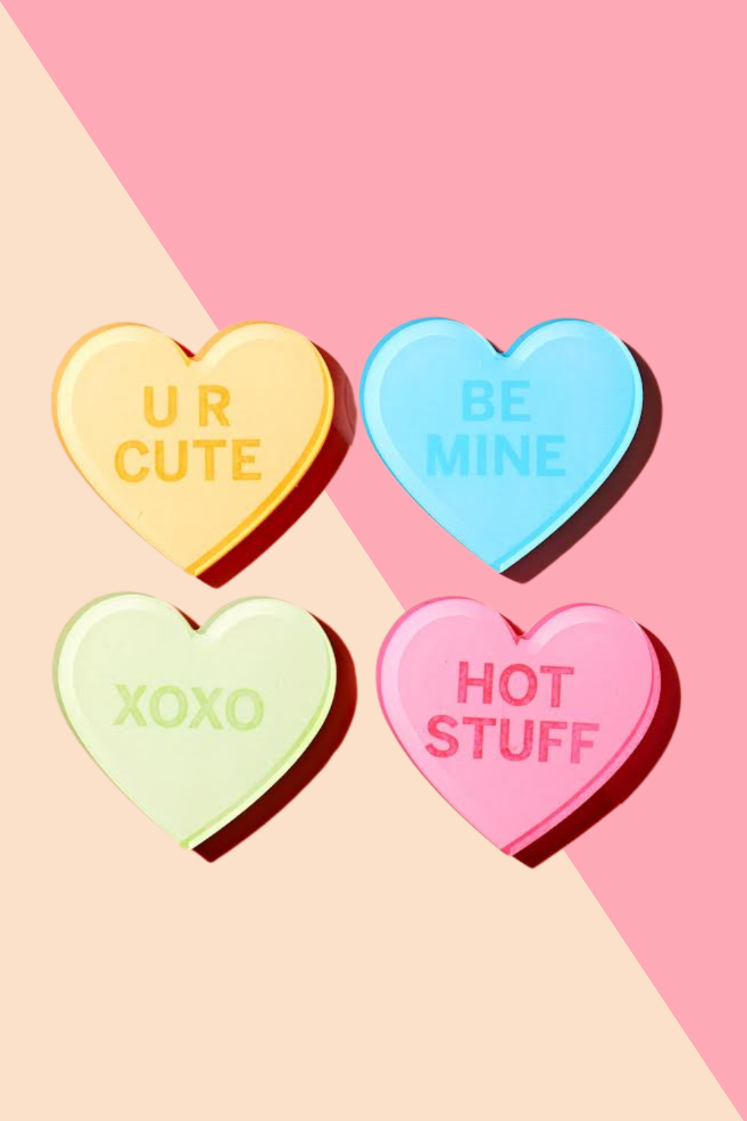 Love Hearts Coasters - fab'rik