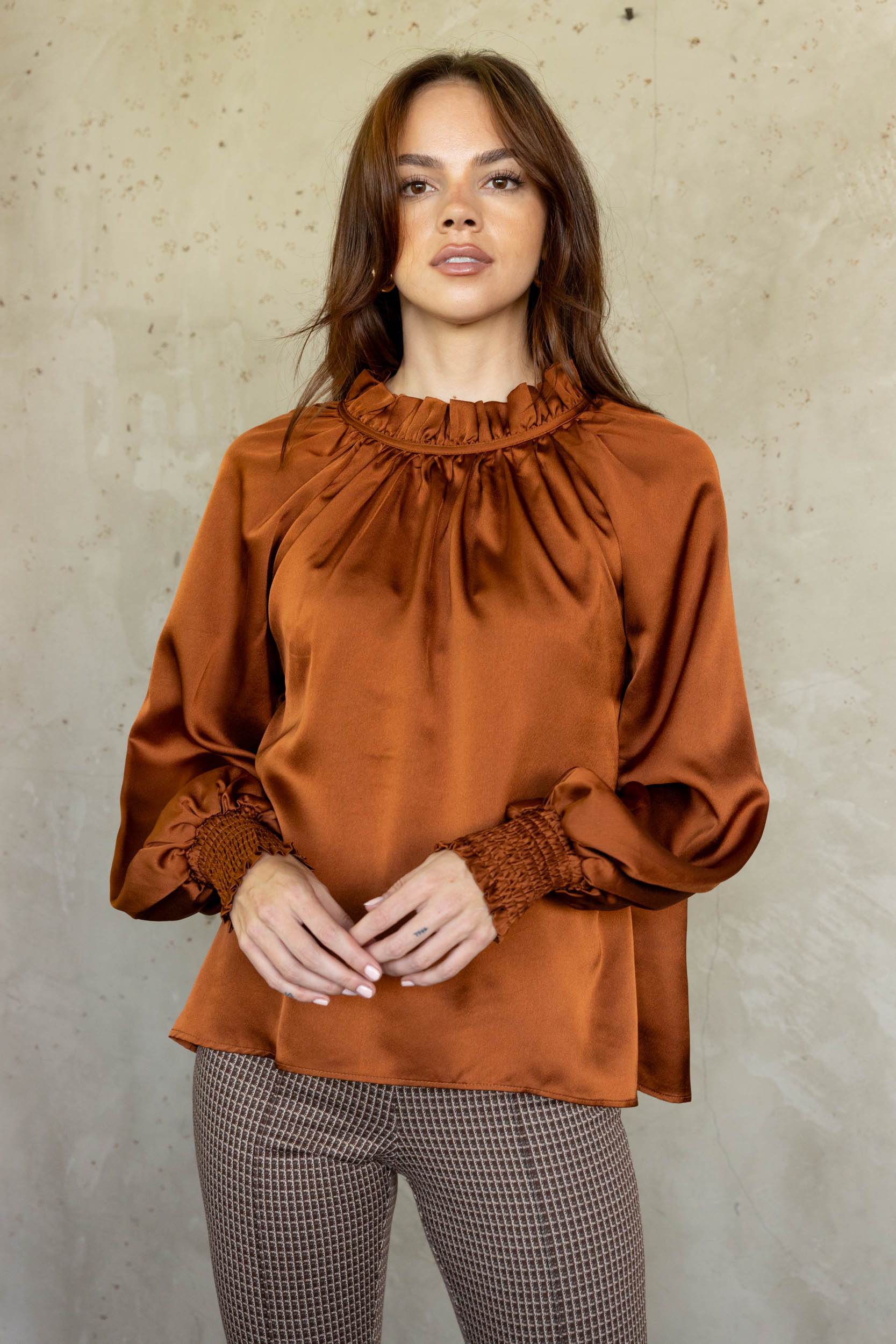 Cali Satin Top - fab'rik