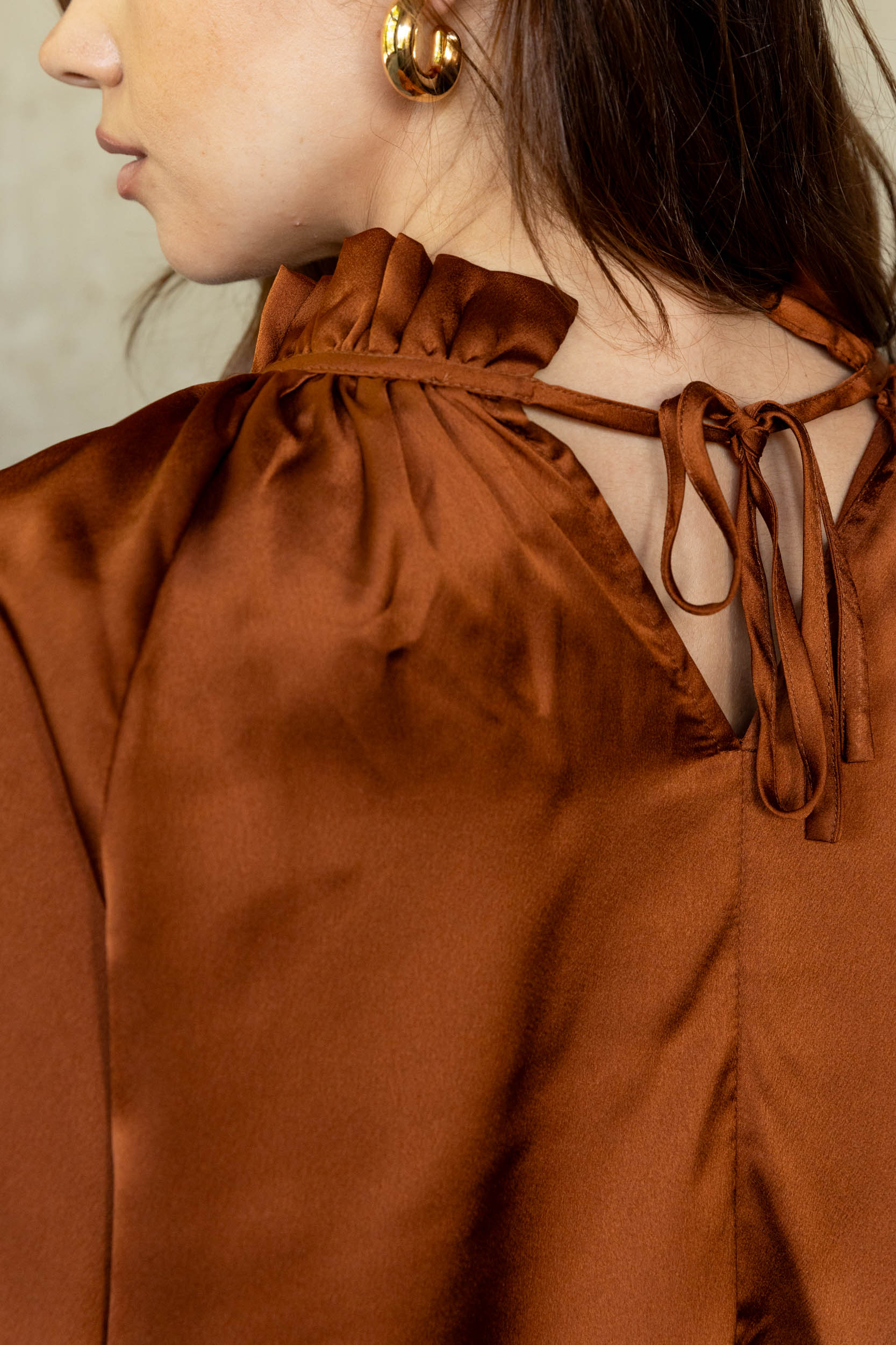 Cali Satin Top - fab'rik