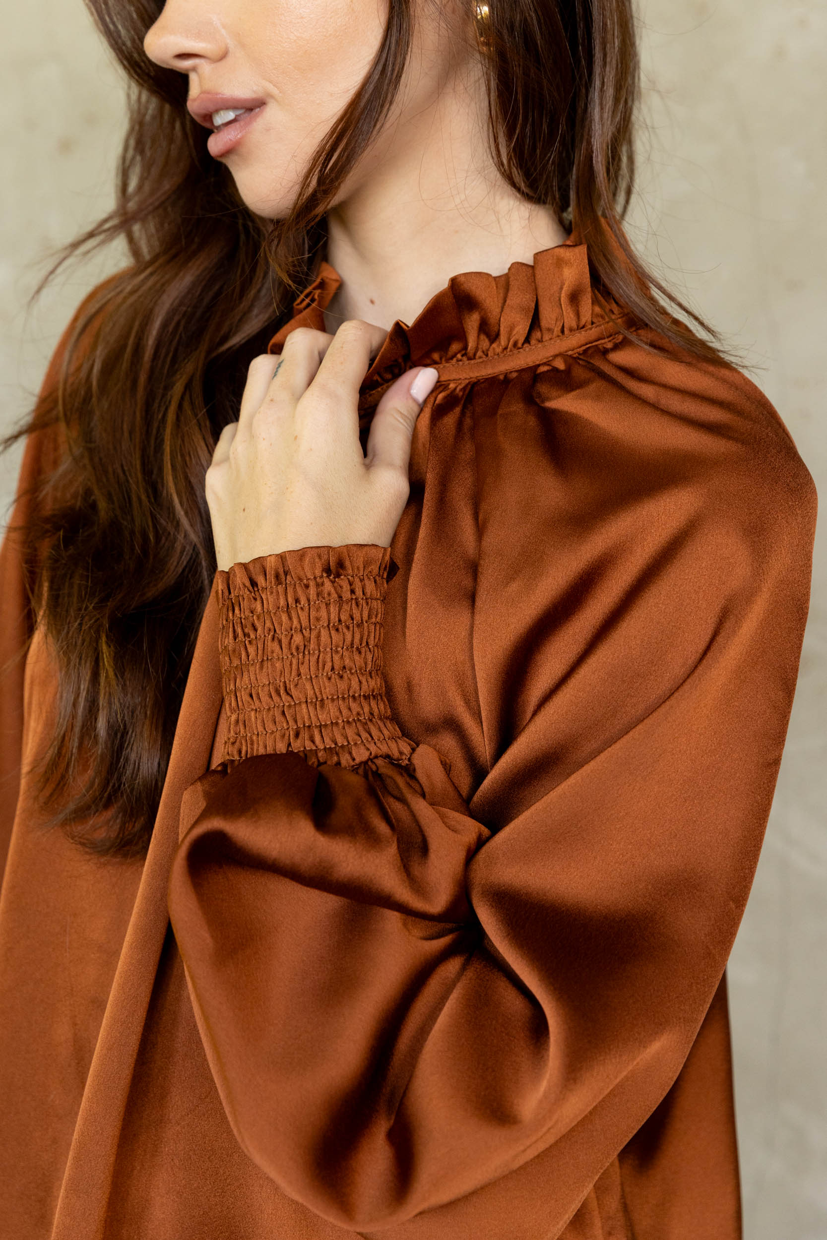 Cali Satin Top - fab'rik