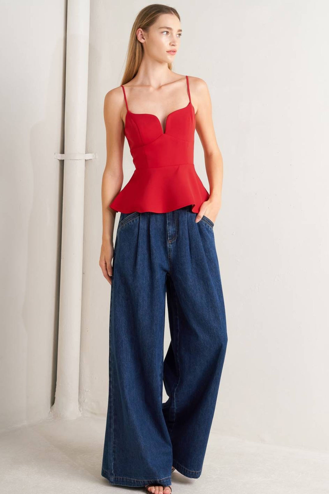dress pants that look like denim Amazon.com: Denim Pants for Women Dressy Casual Work Pants Slacks High  Waisted Wide Leg Palazzo Pants Trousers with Front Pockets Grey : Sports &  Outdoors