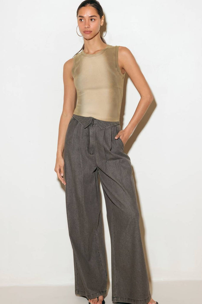 Esme Washed Denim Pants