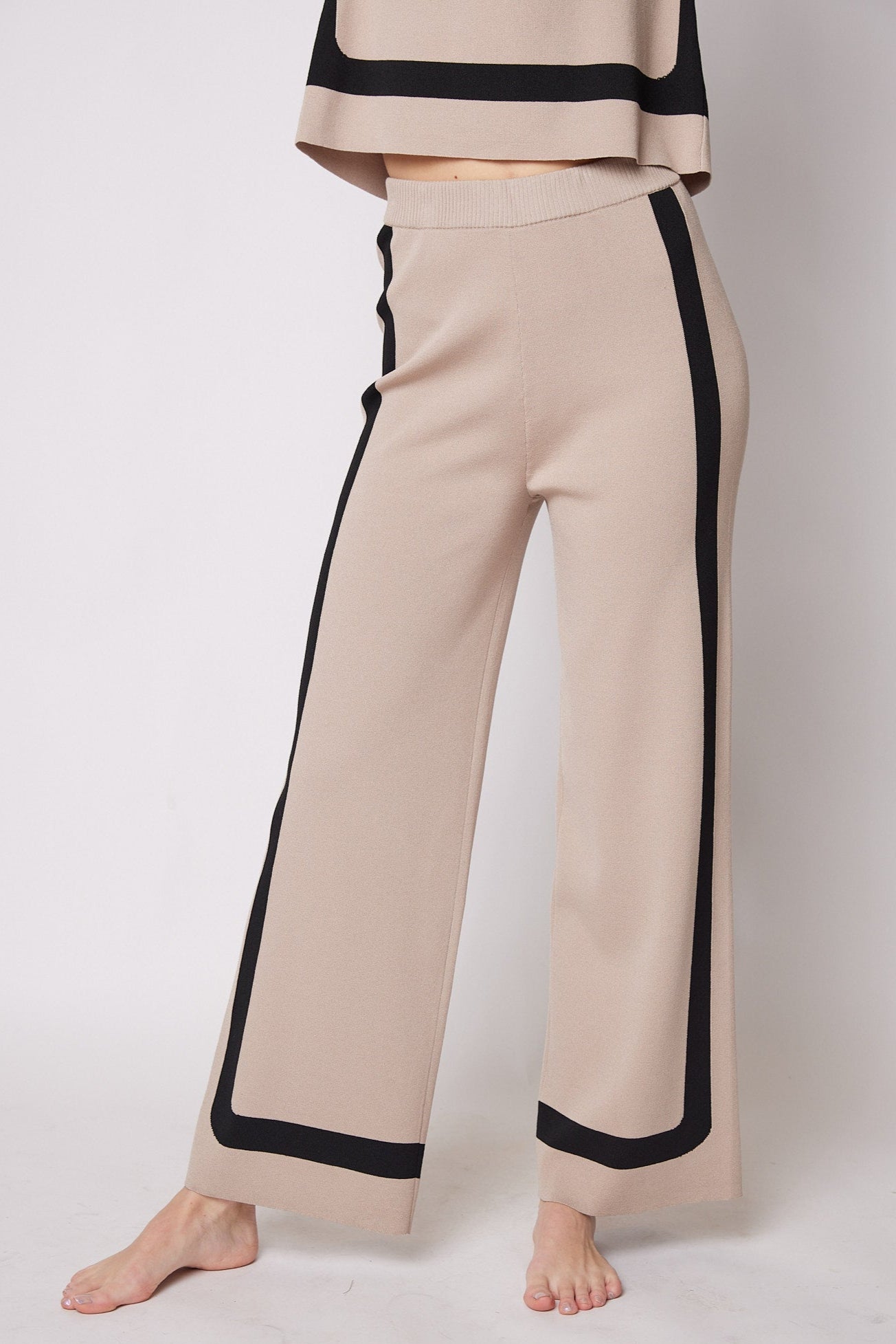 SALE - Tyler Wide Leg Sweater Pant