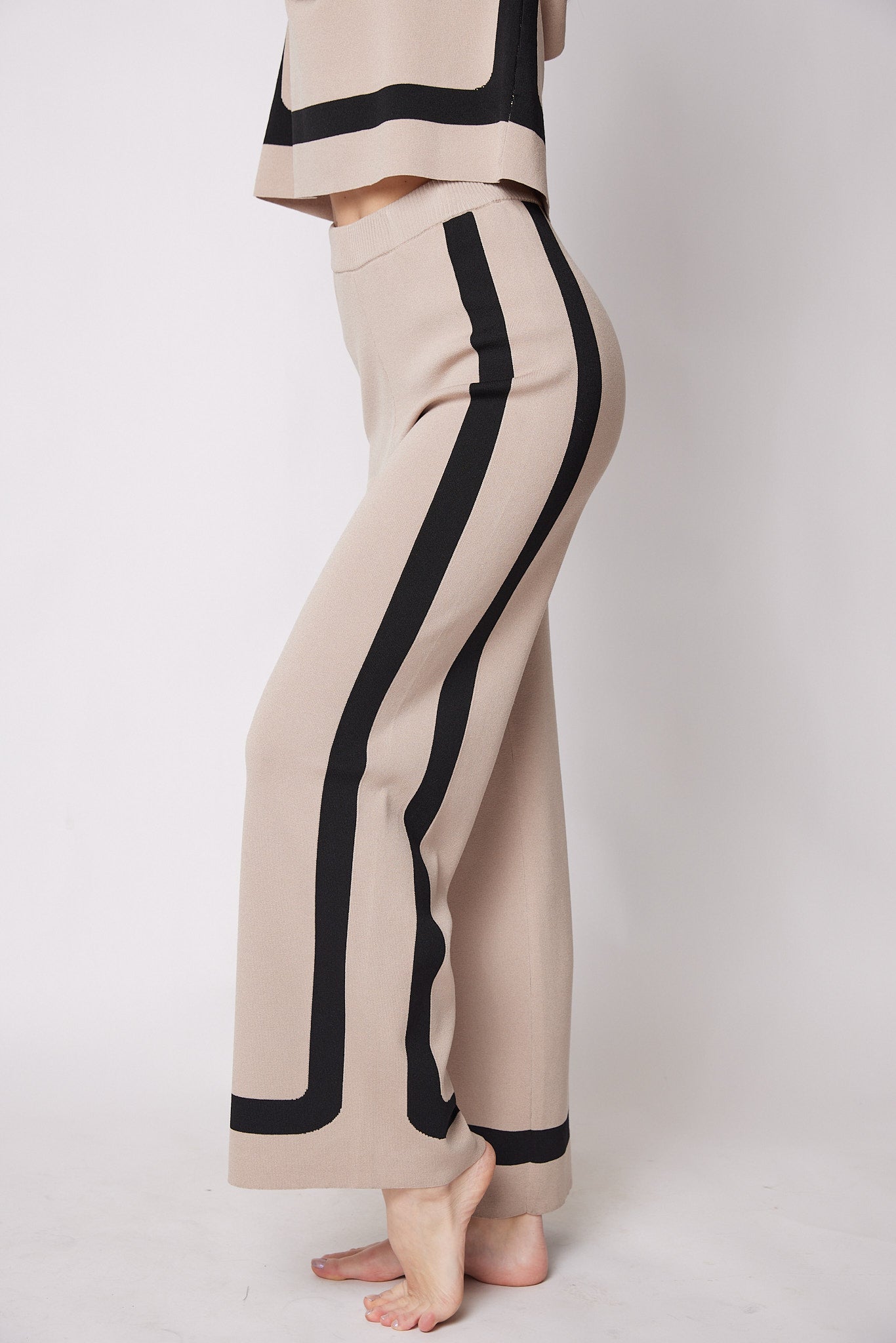 SALE - Tyler Wide Leg Sweater Pant