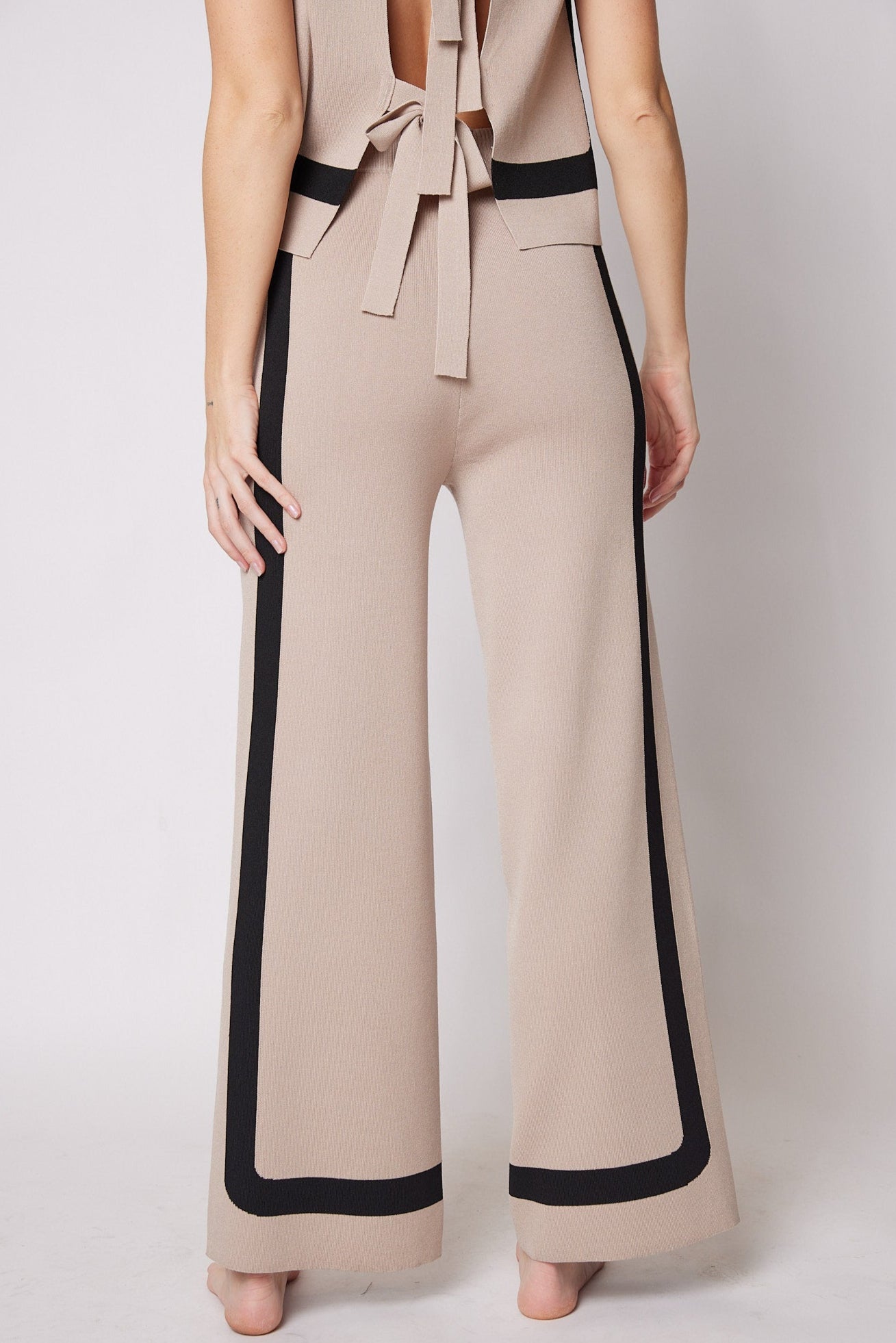 SALE - Tyler Wide Leg Sweater Pant
