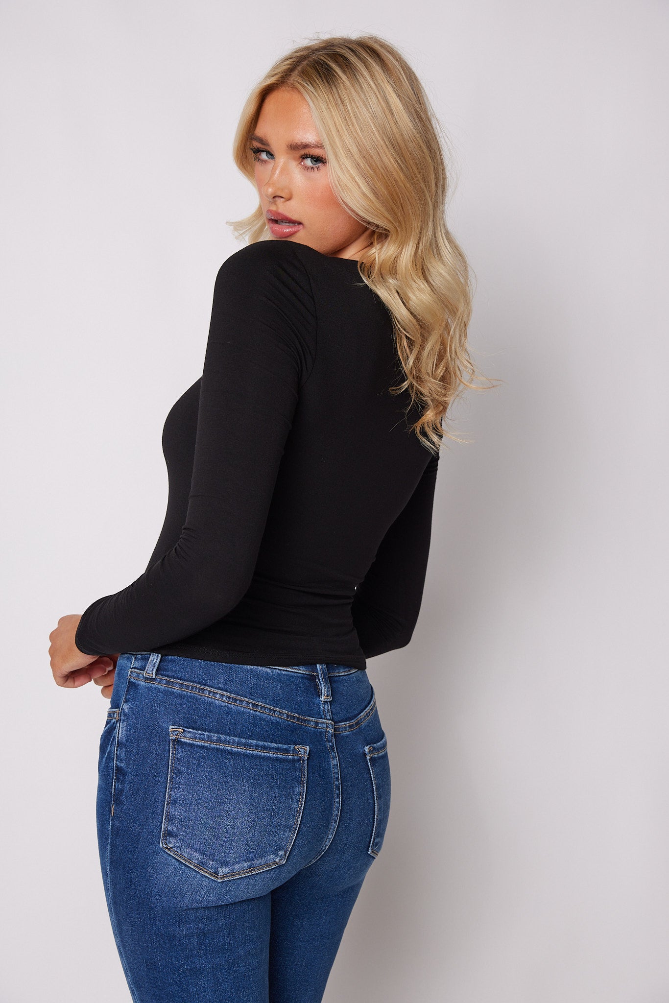 Willow Square Neck Long Sleeve Tee