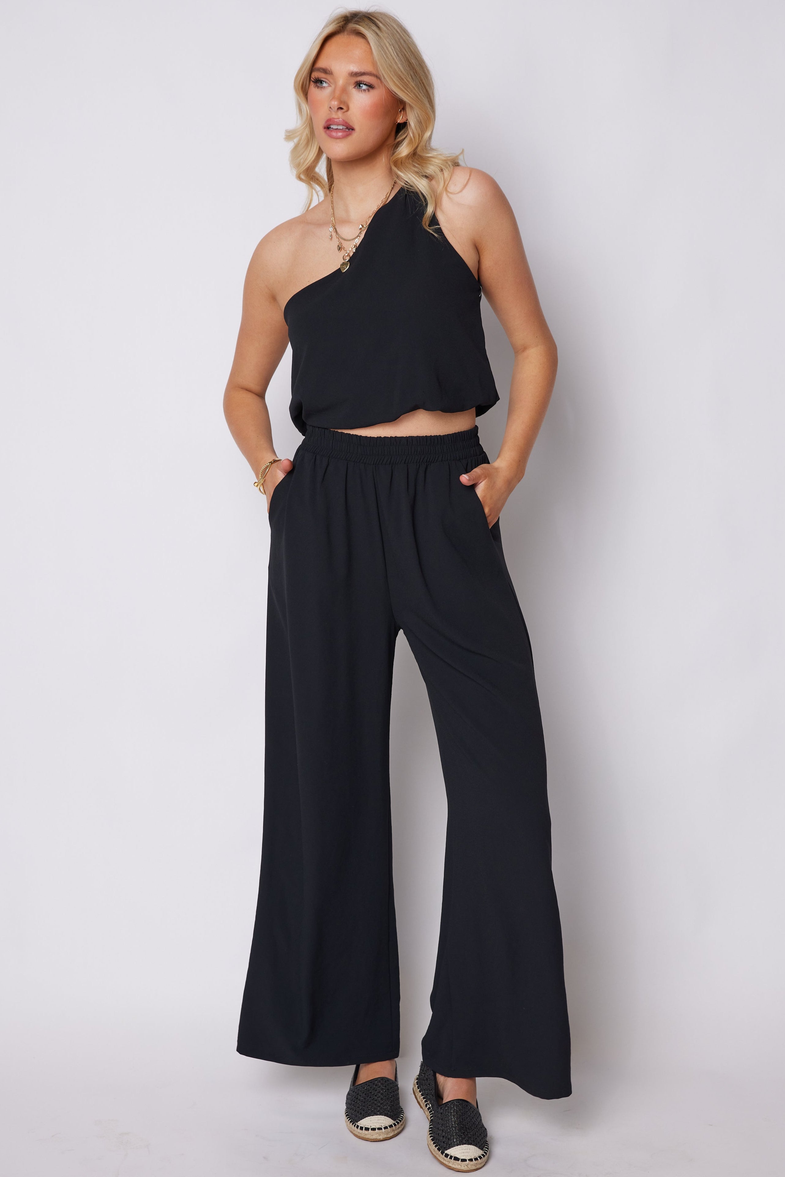 SALE - Carmen Wide Leg Pocket Pants