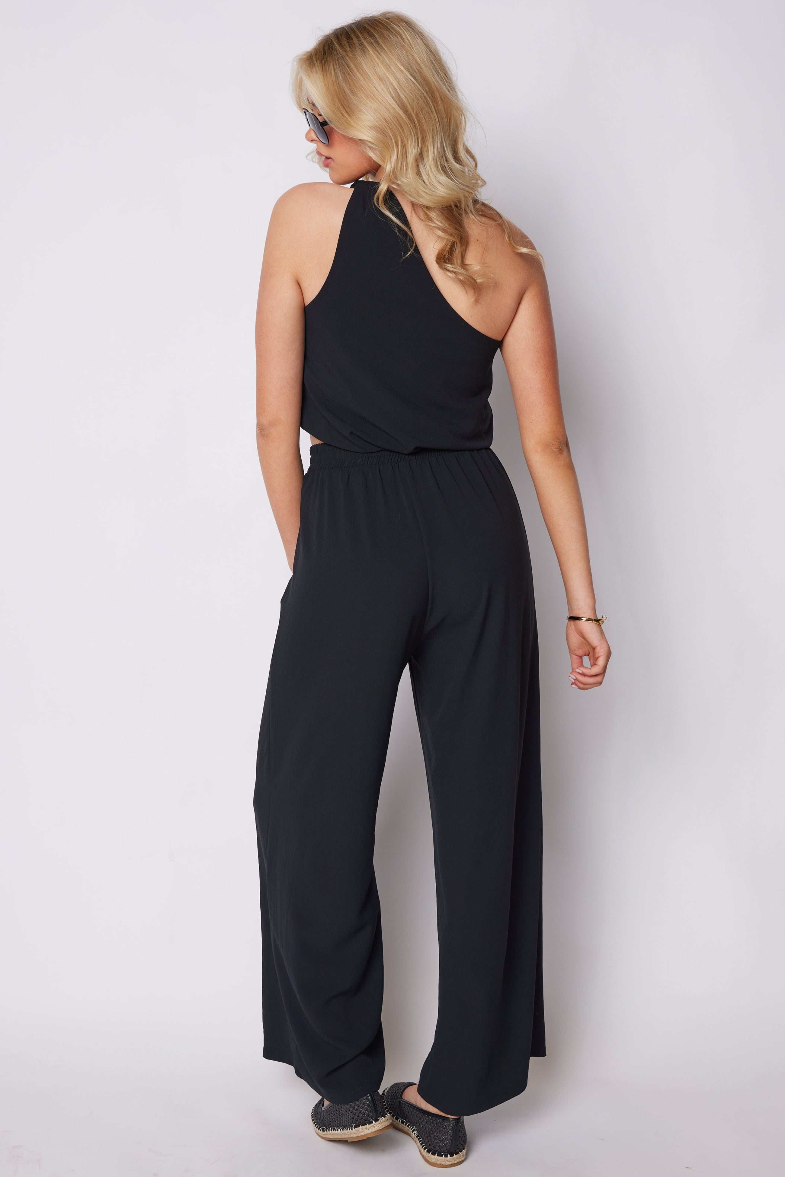 SALE - Carmen Knot One Shoulder Top