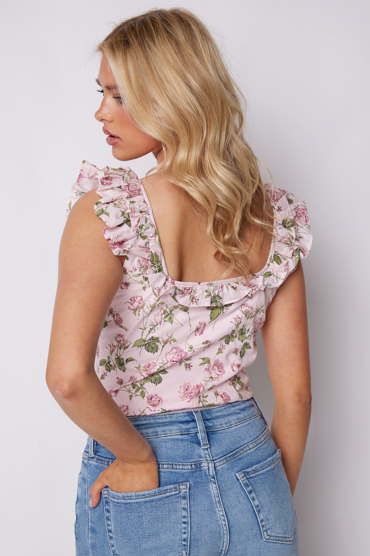 SALE - Ellis Floral Bodysuit
