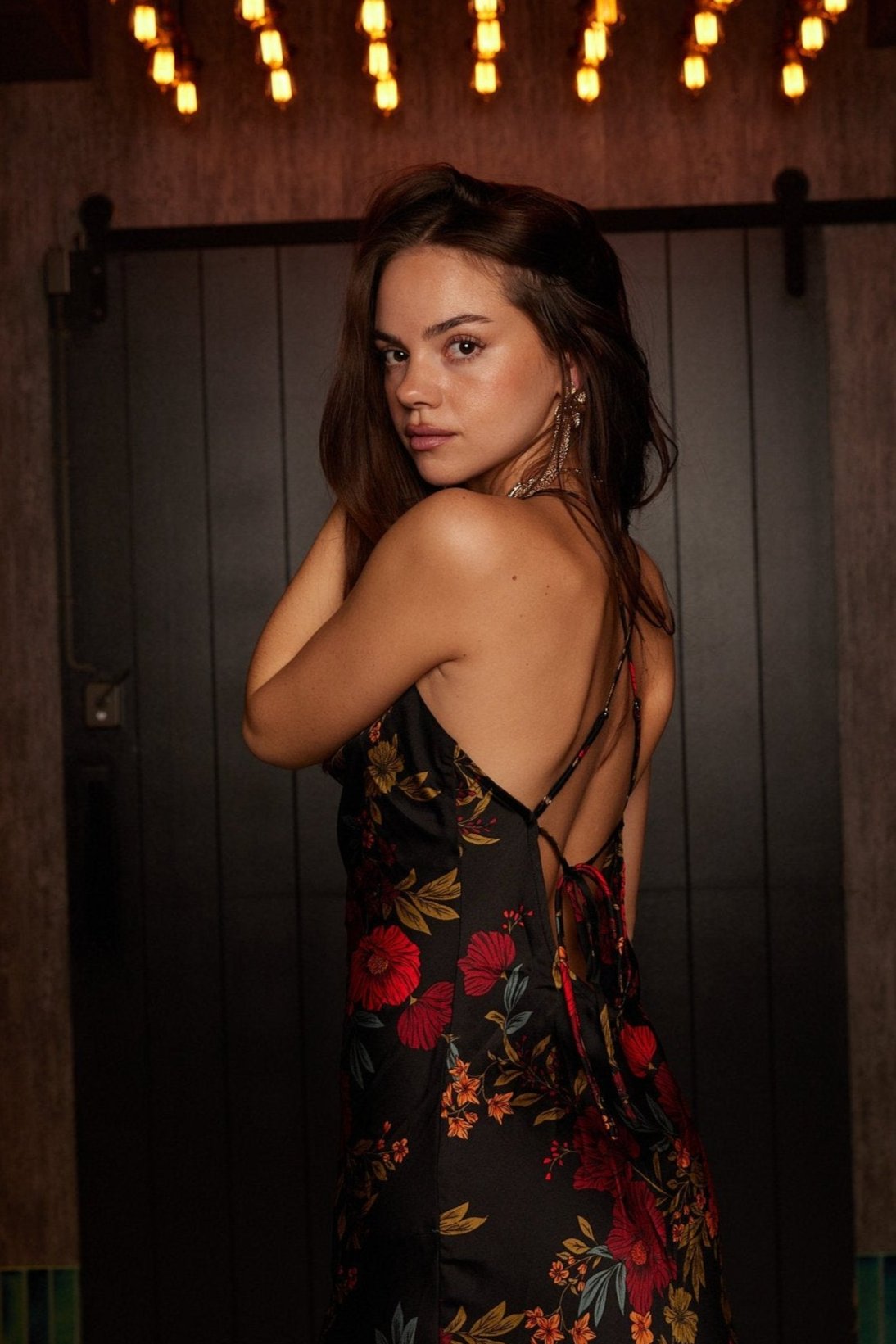 SALE - Yasmine Floral Print Dress