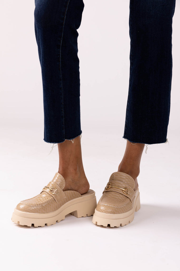Audra Mule Loafers - fab'rik