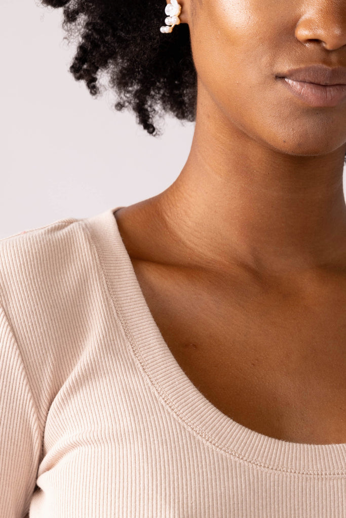 Z Supply Sirena Rib Tee - fab'rik