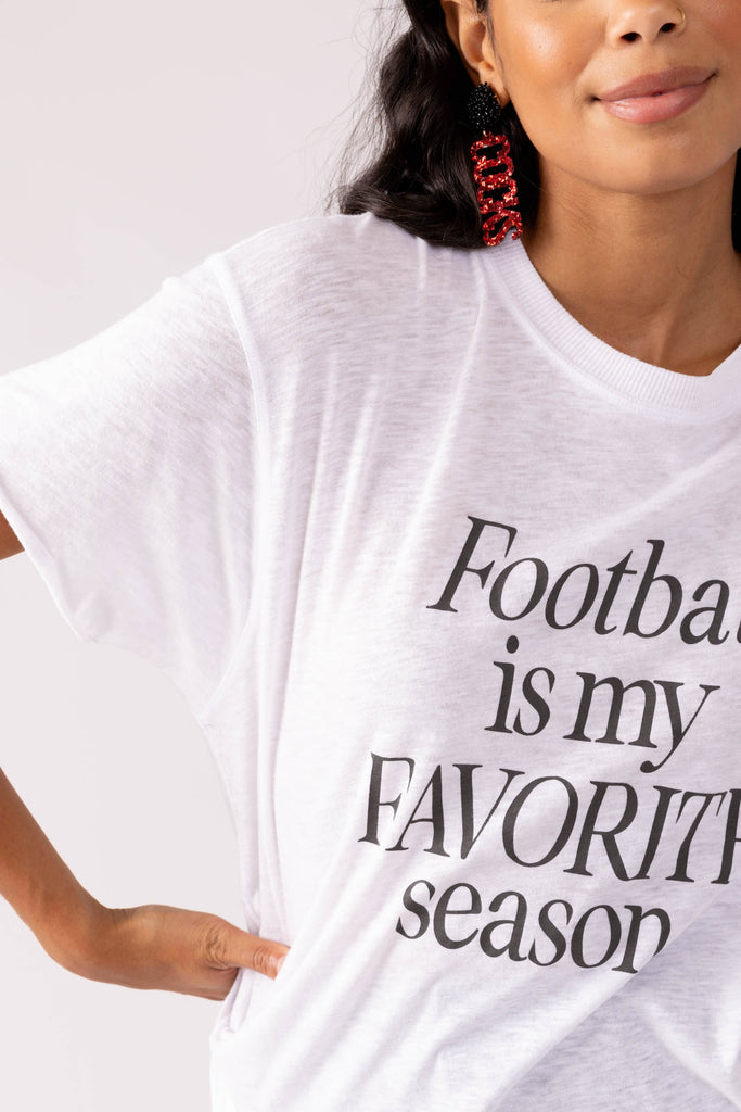 Z Supply Boyfriend Football Tee - fab'rik