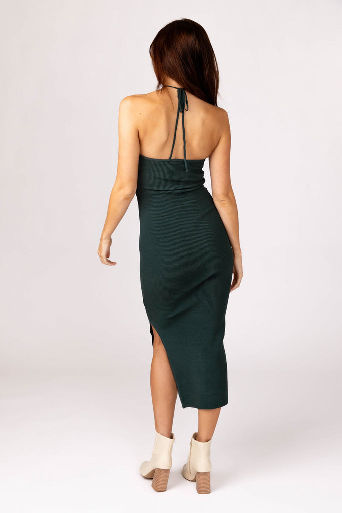 Nia Rib Knit Bodycon Dress - fab'rik