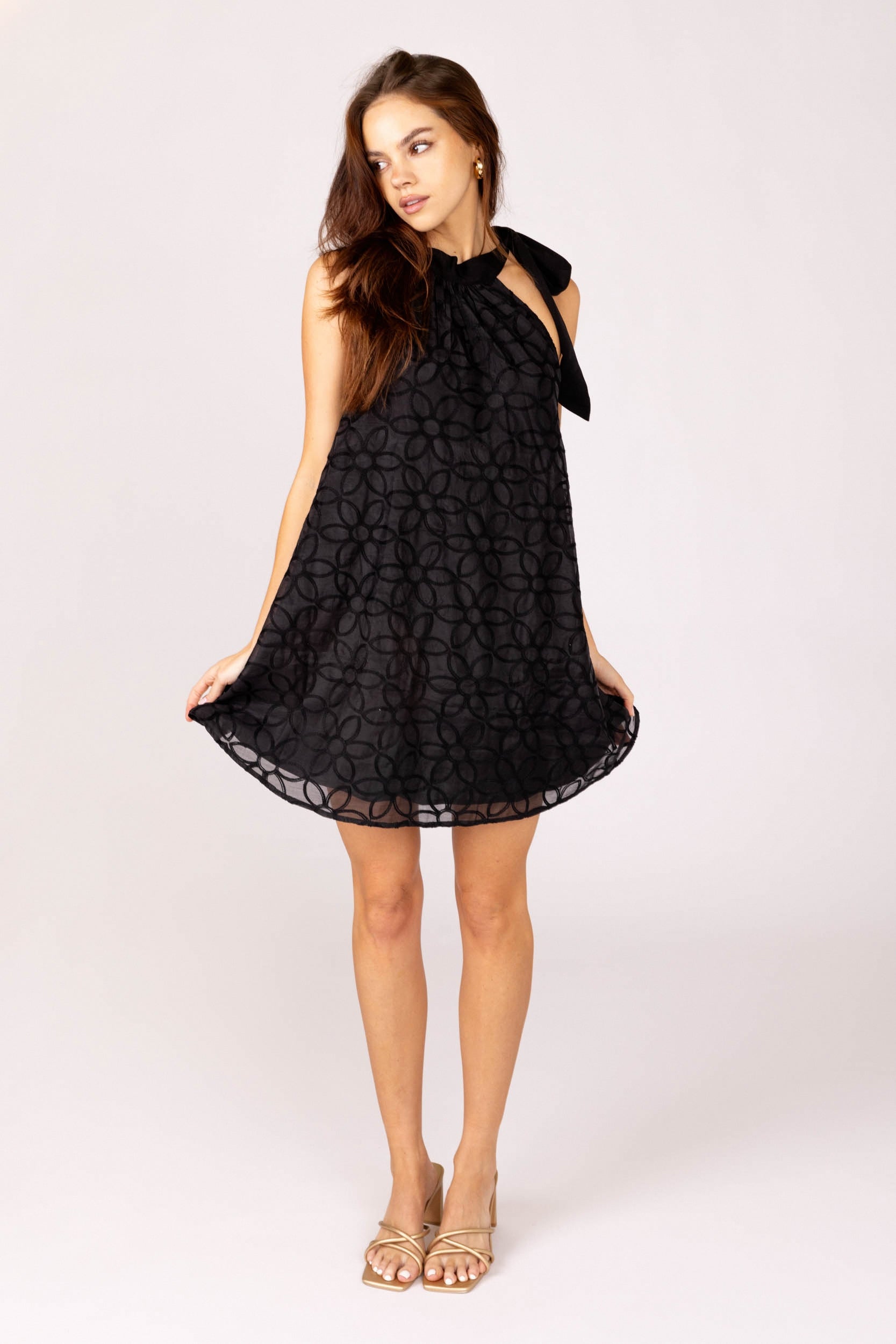 Annia Floral Mini Dress - fab'rik