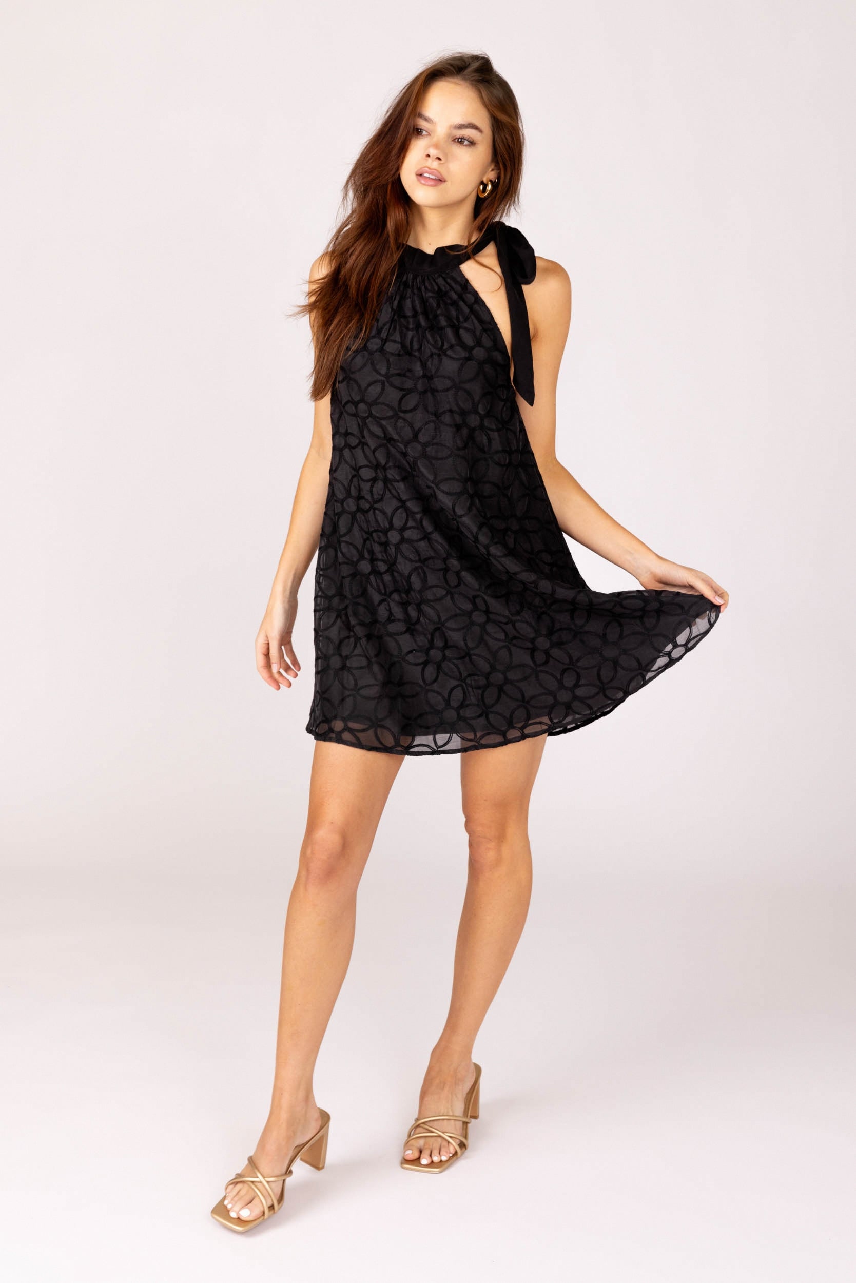Annia Floral Mini Dress - fab'rik