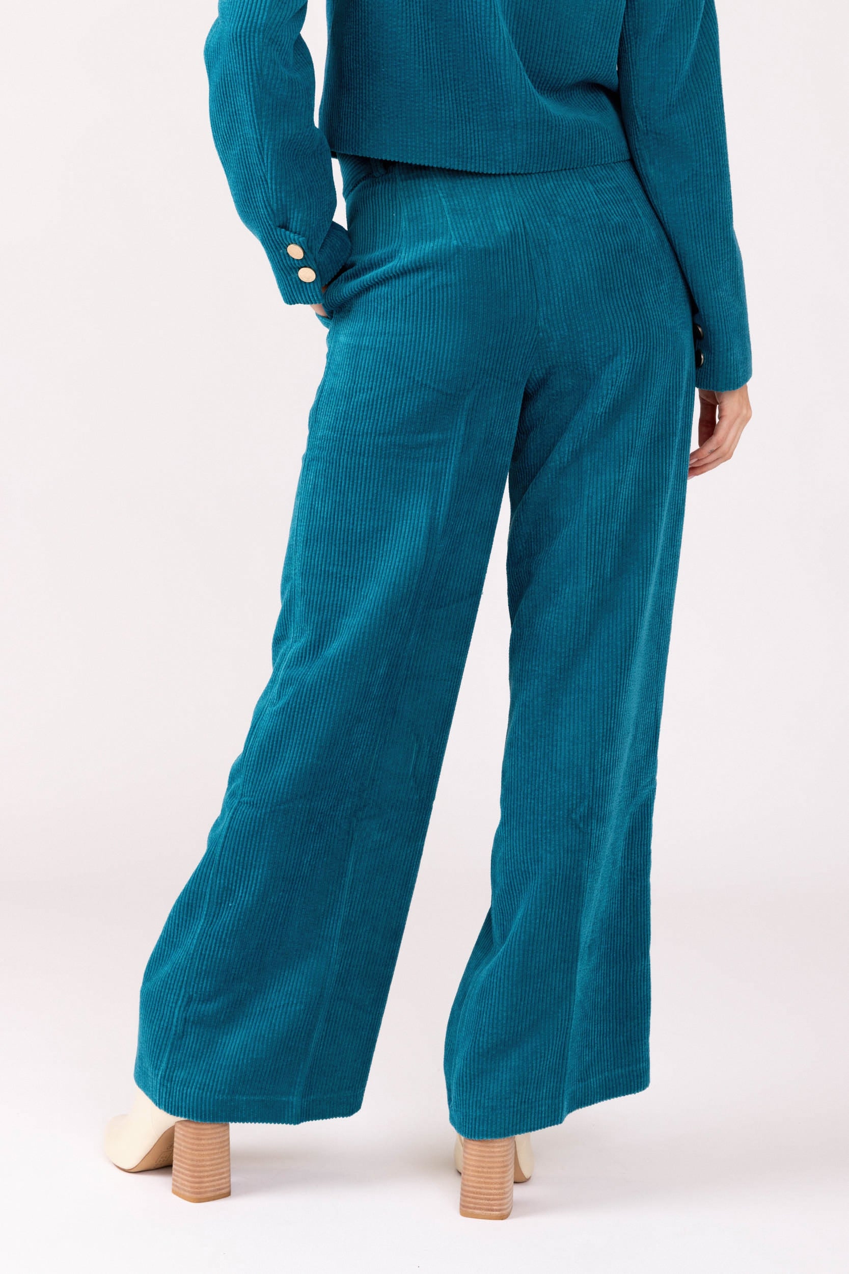 Jessica Wide Leg Cord Pants - fab'rik