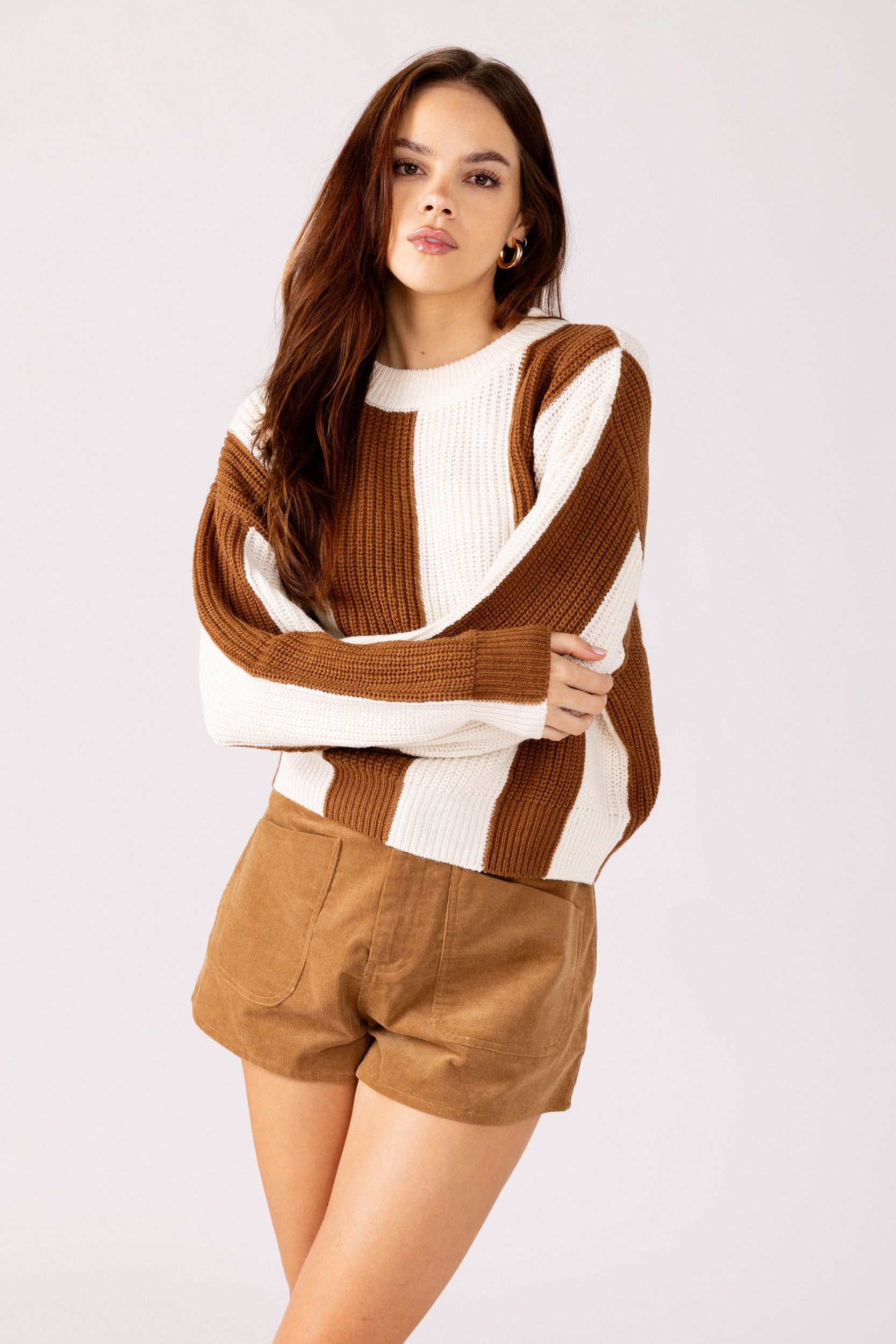 Danni Wide Stripe Sweater - fab'rik