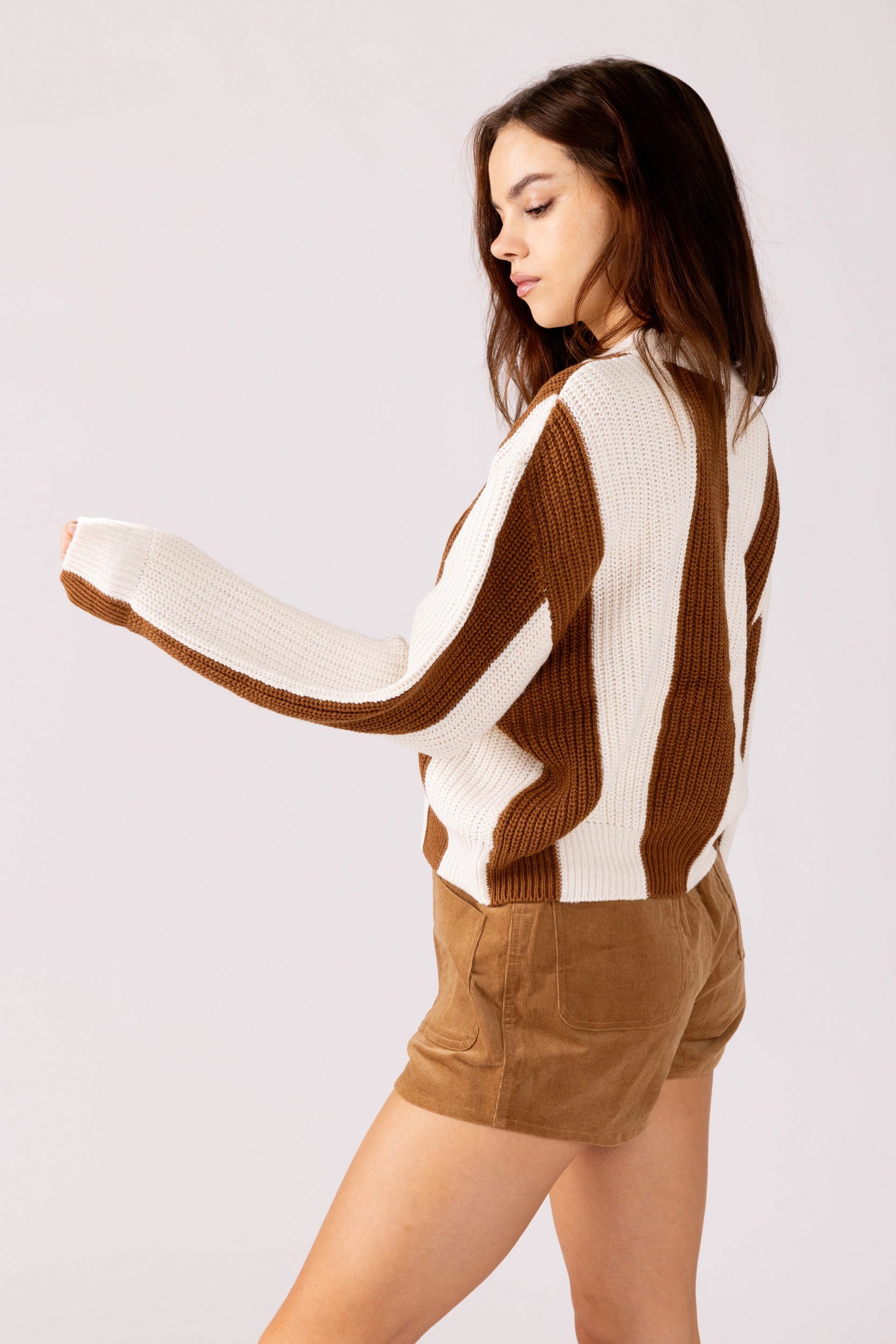 Danni Wide Stripe Sweater - fab'rik