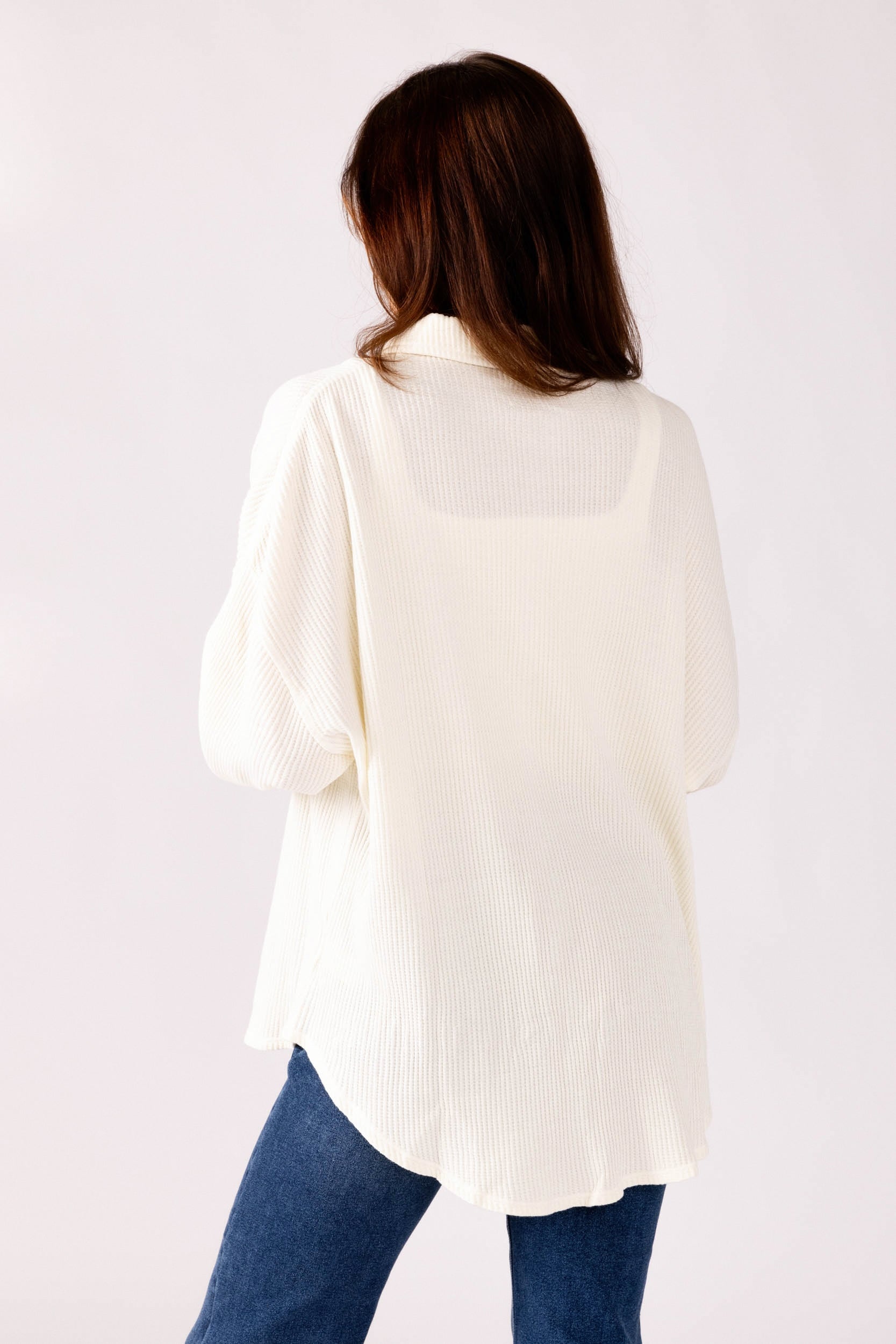 Maika Waffle Knit Shirt - fab'rik