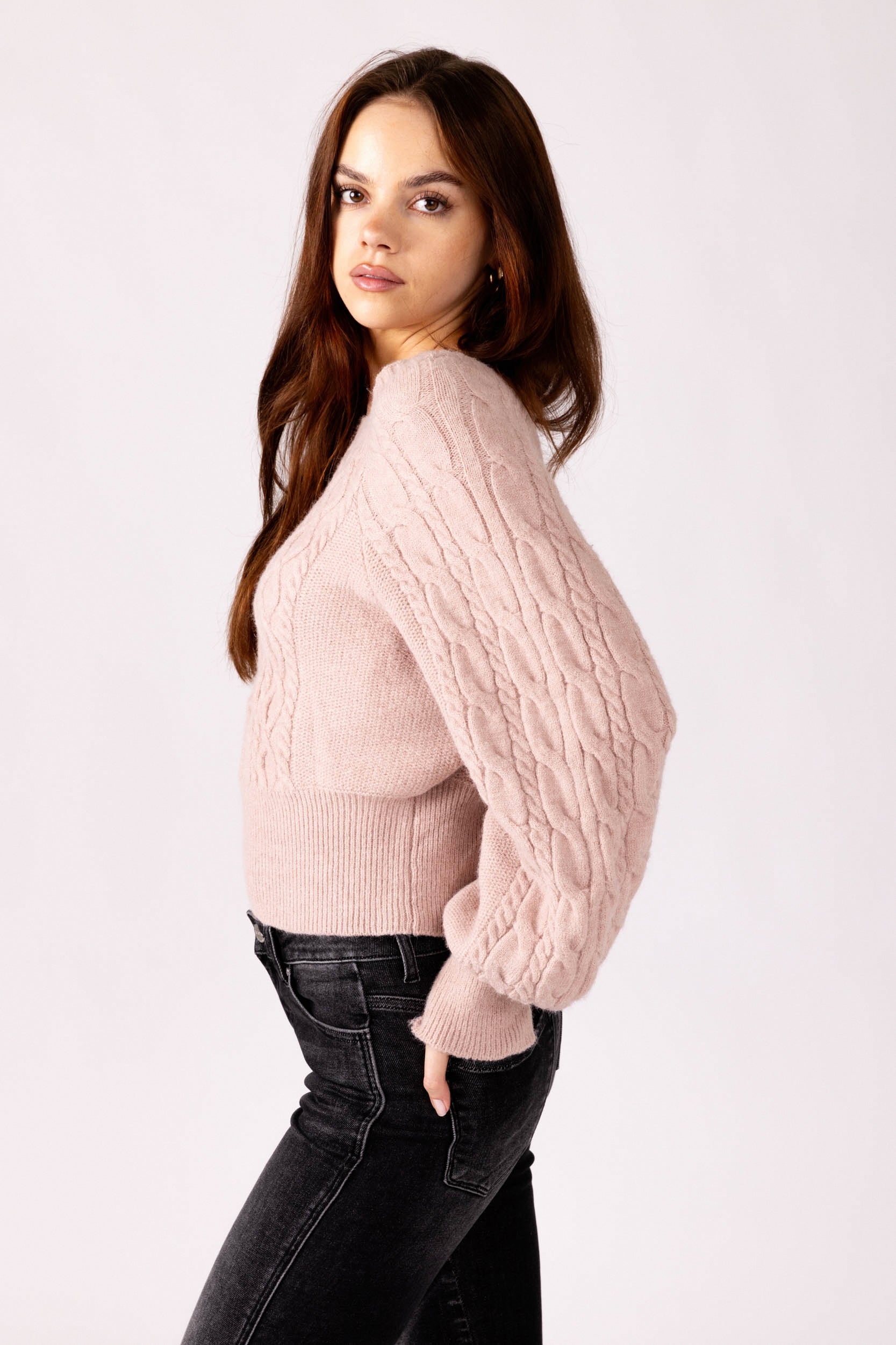 Loren Square Neck Sweater - fab'rik