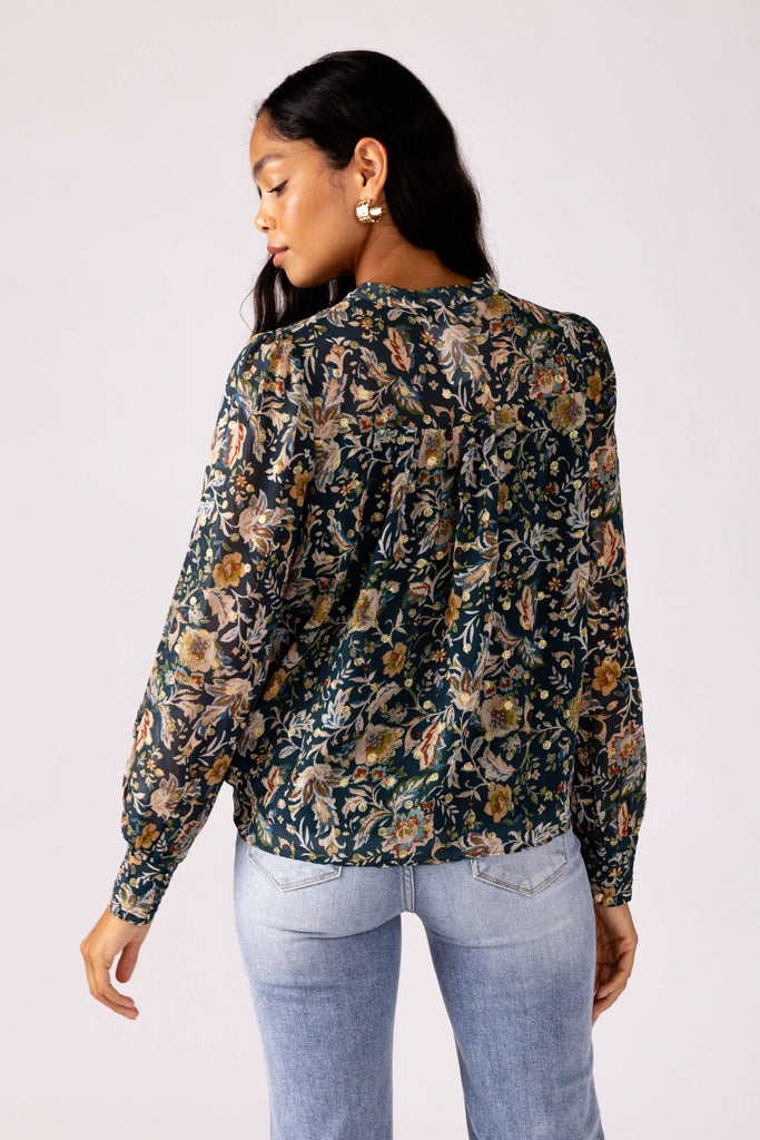 Miriam Floral Blouse - fab'rik