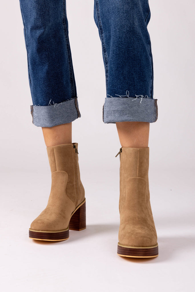 Alexandra Platform Ankle Boots - fab'rik