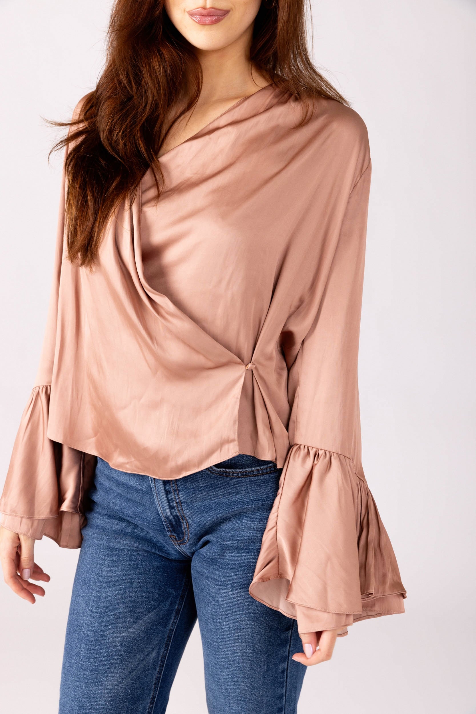 Tina Bell Sleeve Blouse - fab'rik