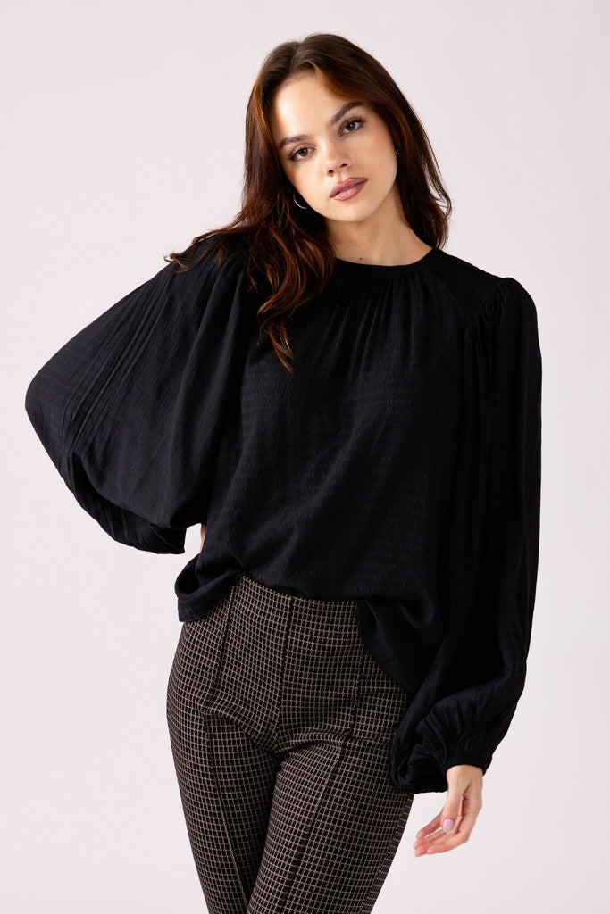 Macey Volume Sleeve Top - fab'rik