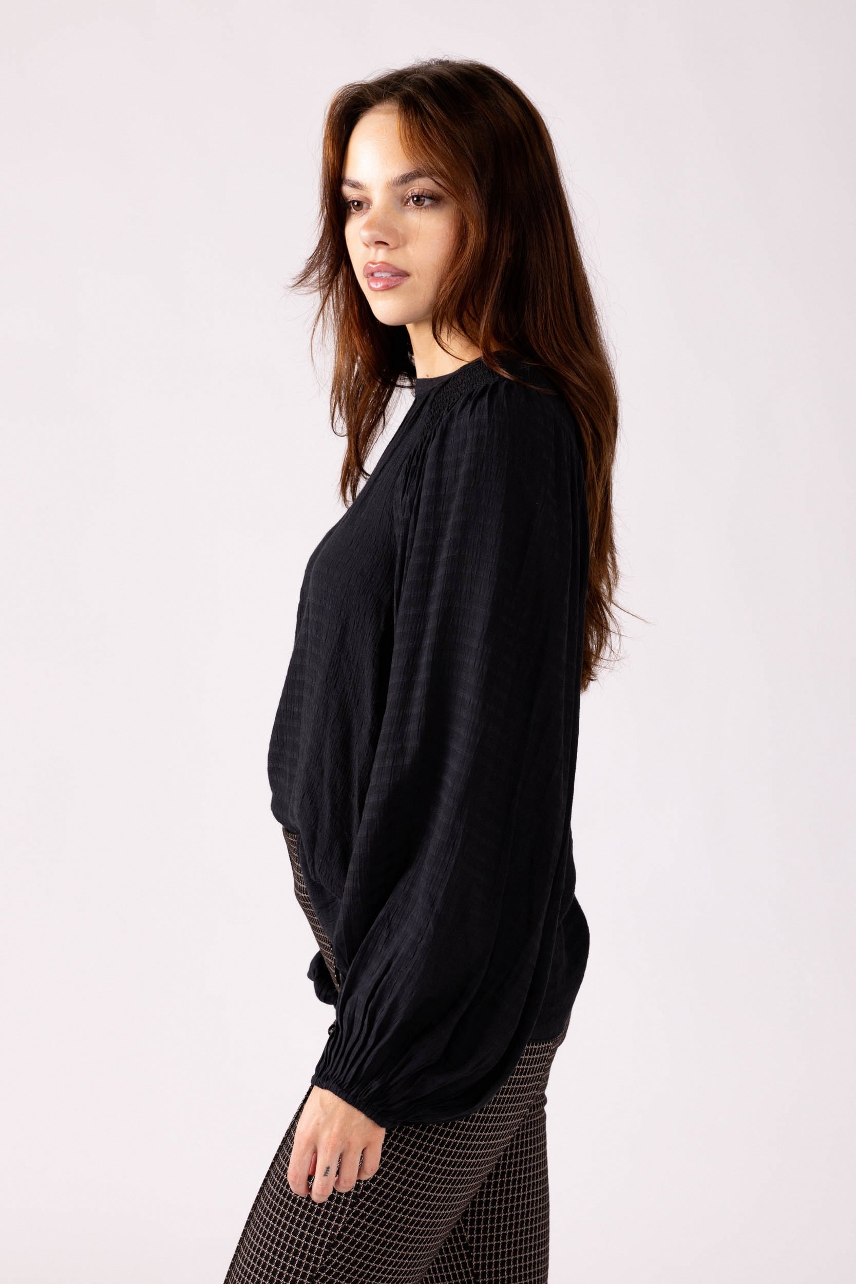 Macey Volume Sleeve Top - fab'rik