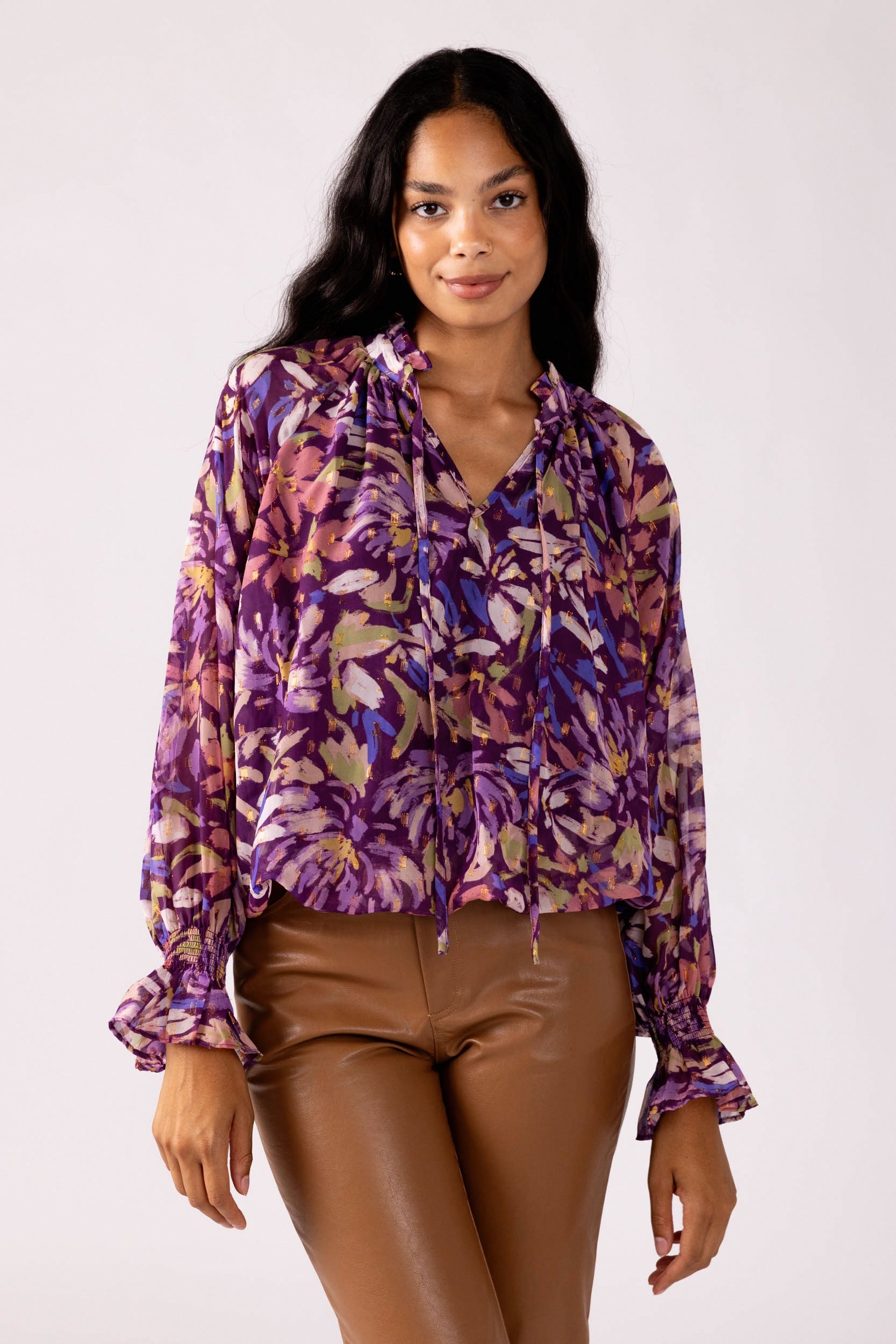 Dena High Neck Blouse - fab'rik