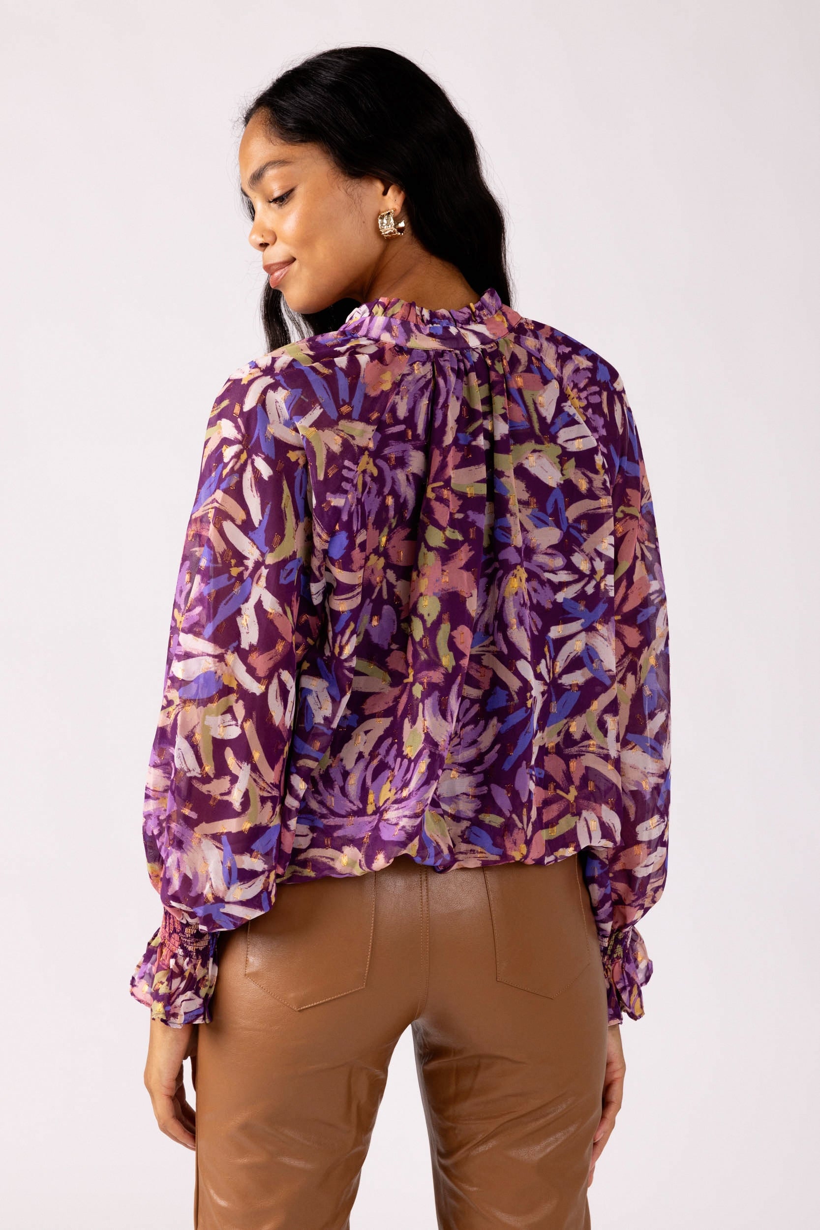 Dena High Neck Blouse - fab'rik