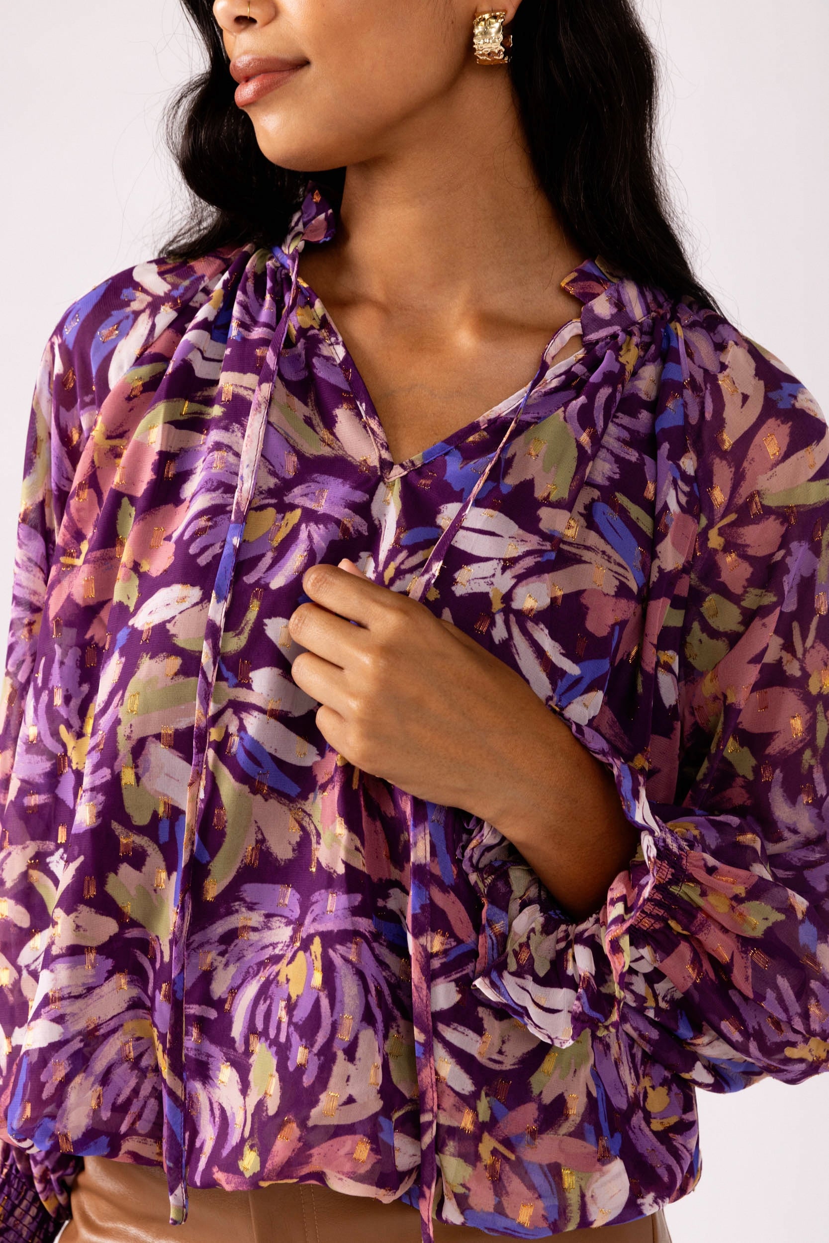 Dena High Neck Blouse - fab'rik