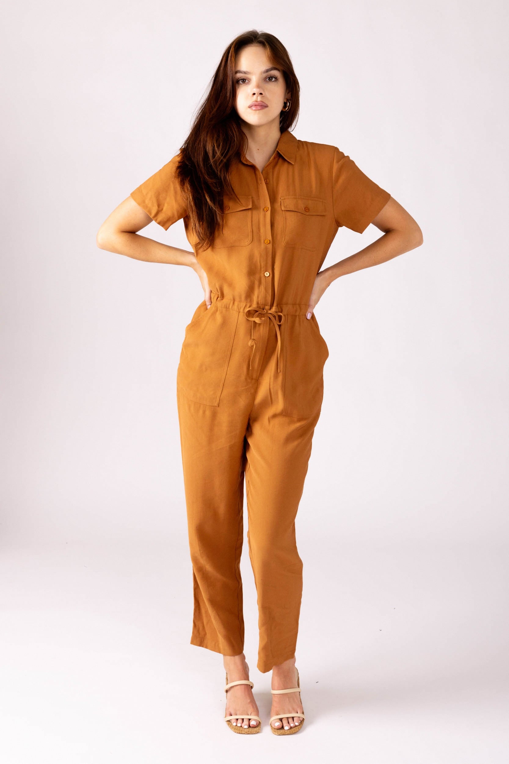 Claire Utility Jumpsuit - fab'rik
