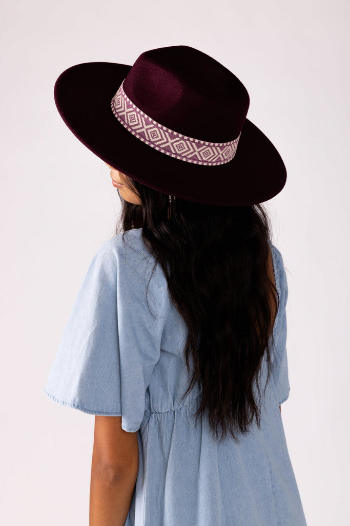 Ariah Flat Brim Hat - fab'rik