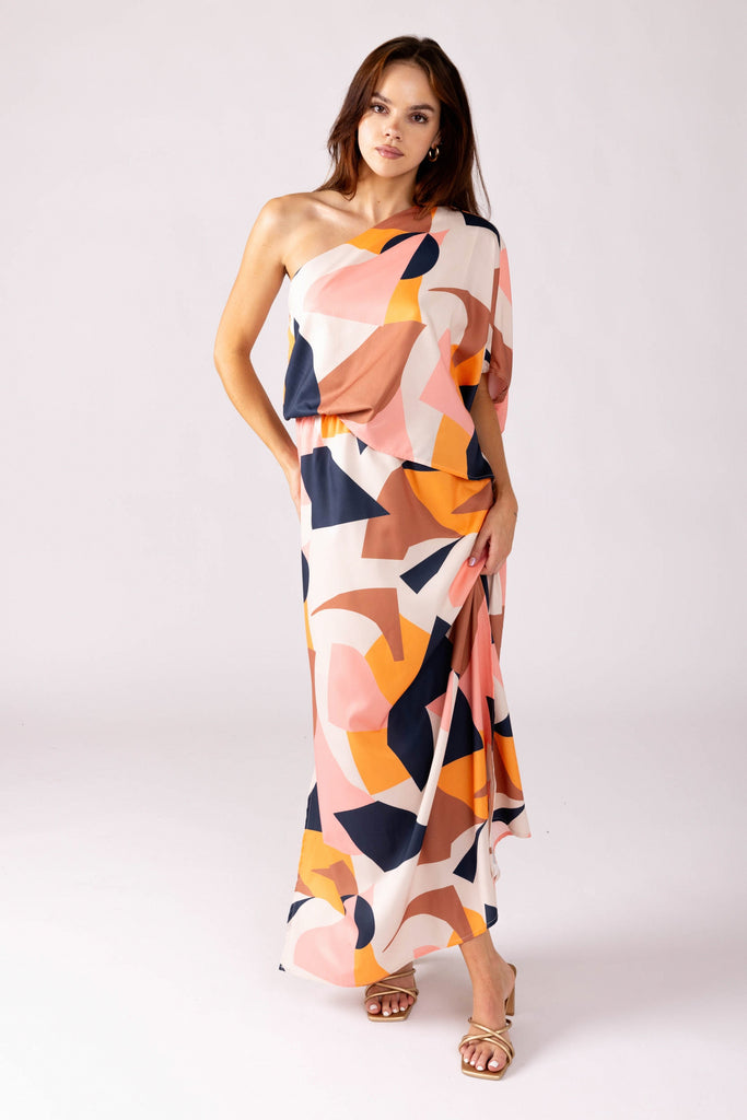 Cassidy One Shoulder Dress - fab'rik