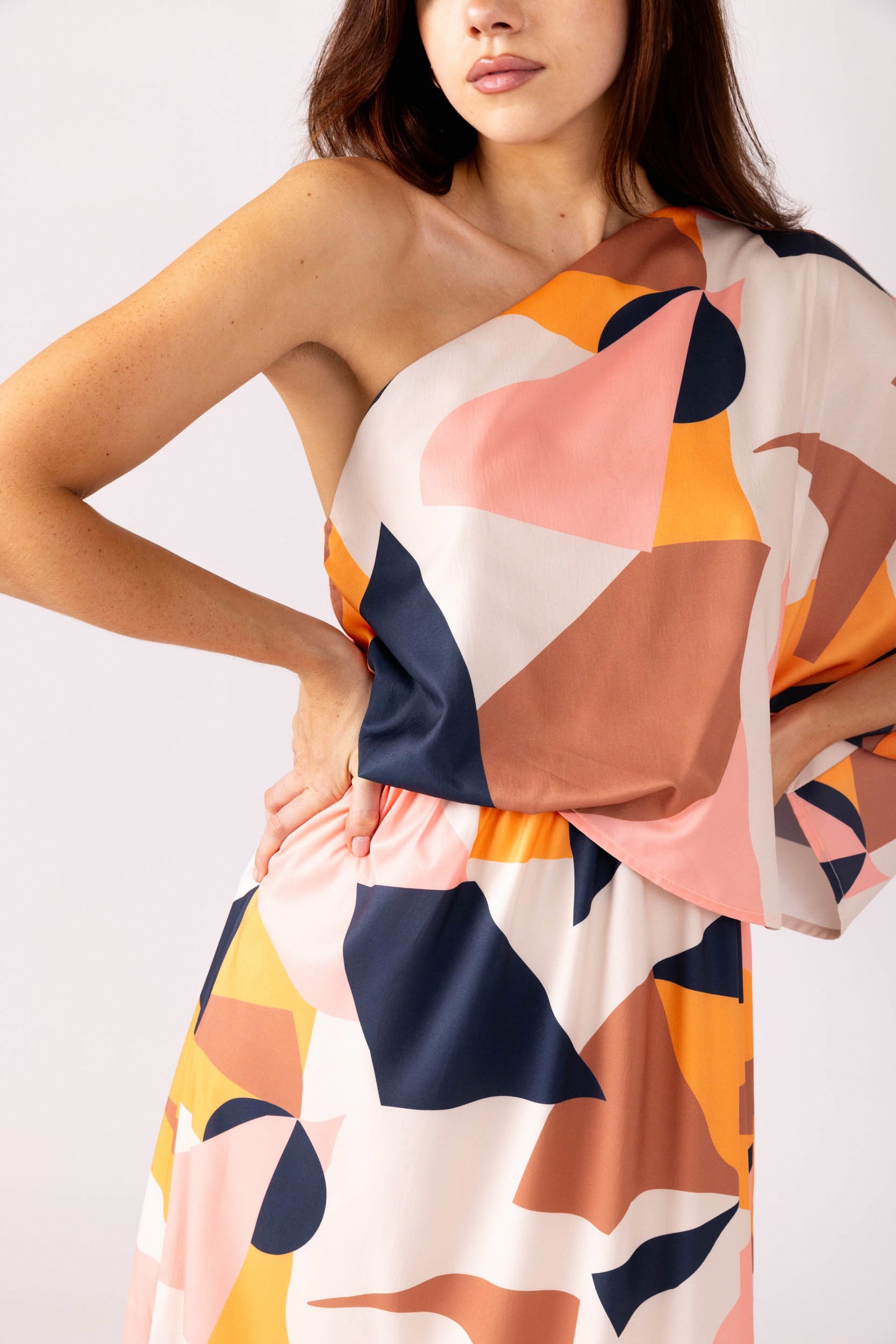 Cassidy One Shoulder Dress - fab'rik