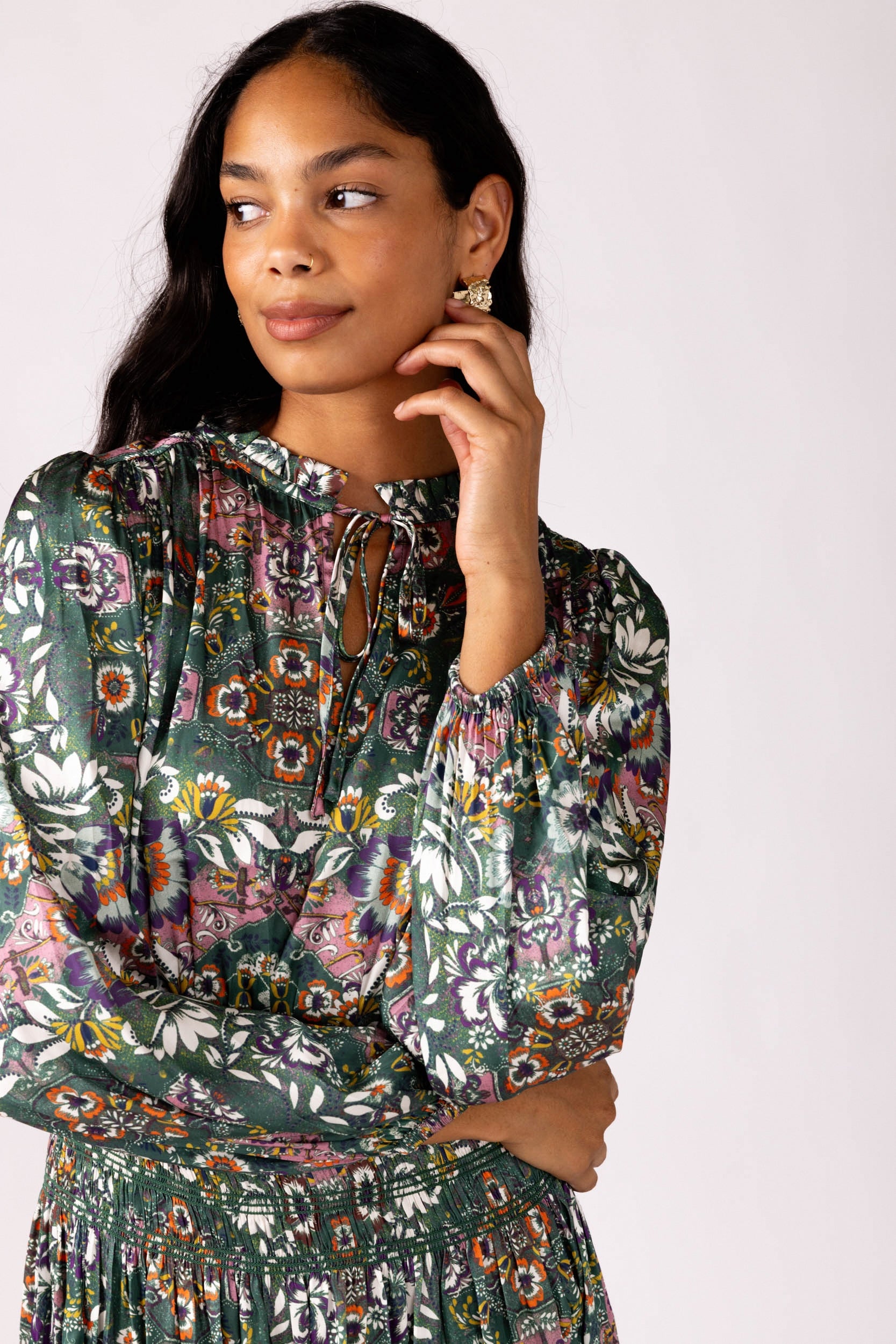 Jenna Paisley Mini Dress - fab'rik