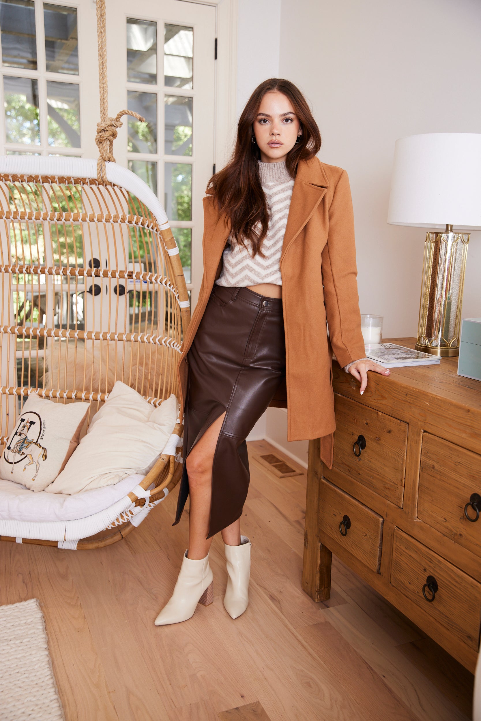 Alice Belted Coat - fab'rik