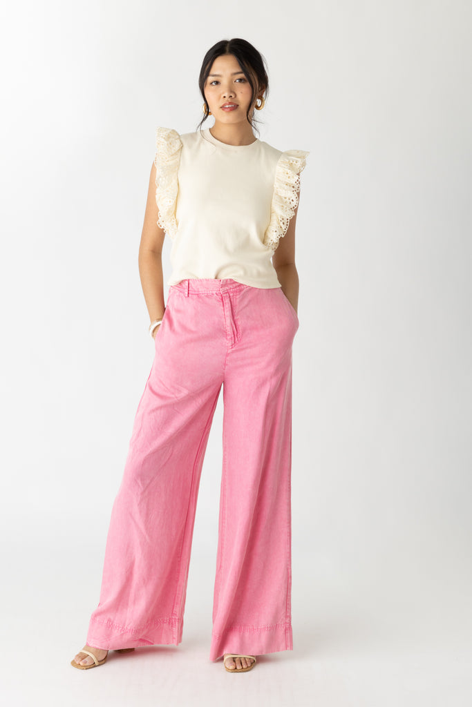 Amani Chambray Pants - fab'rik