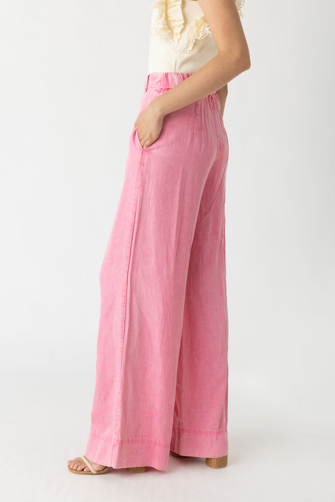 Amani Chambray Pants - fab'rik