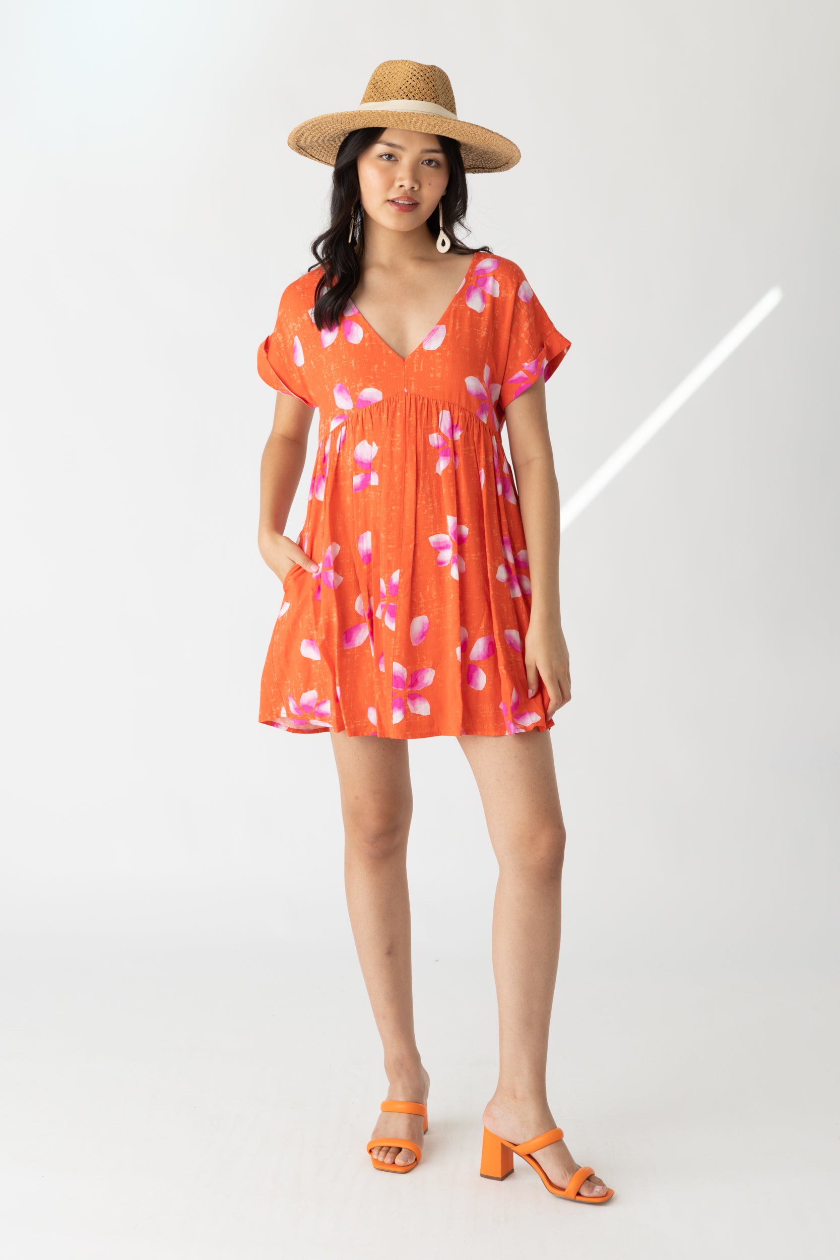 Miller Floral Romper Dress - fab'rik