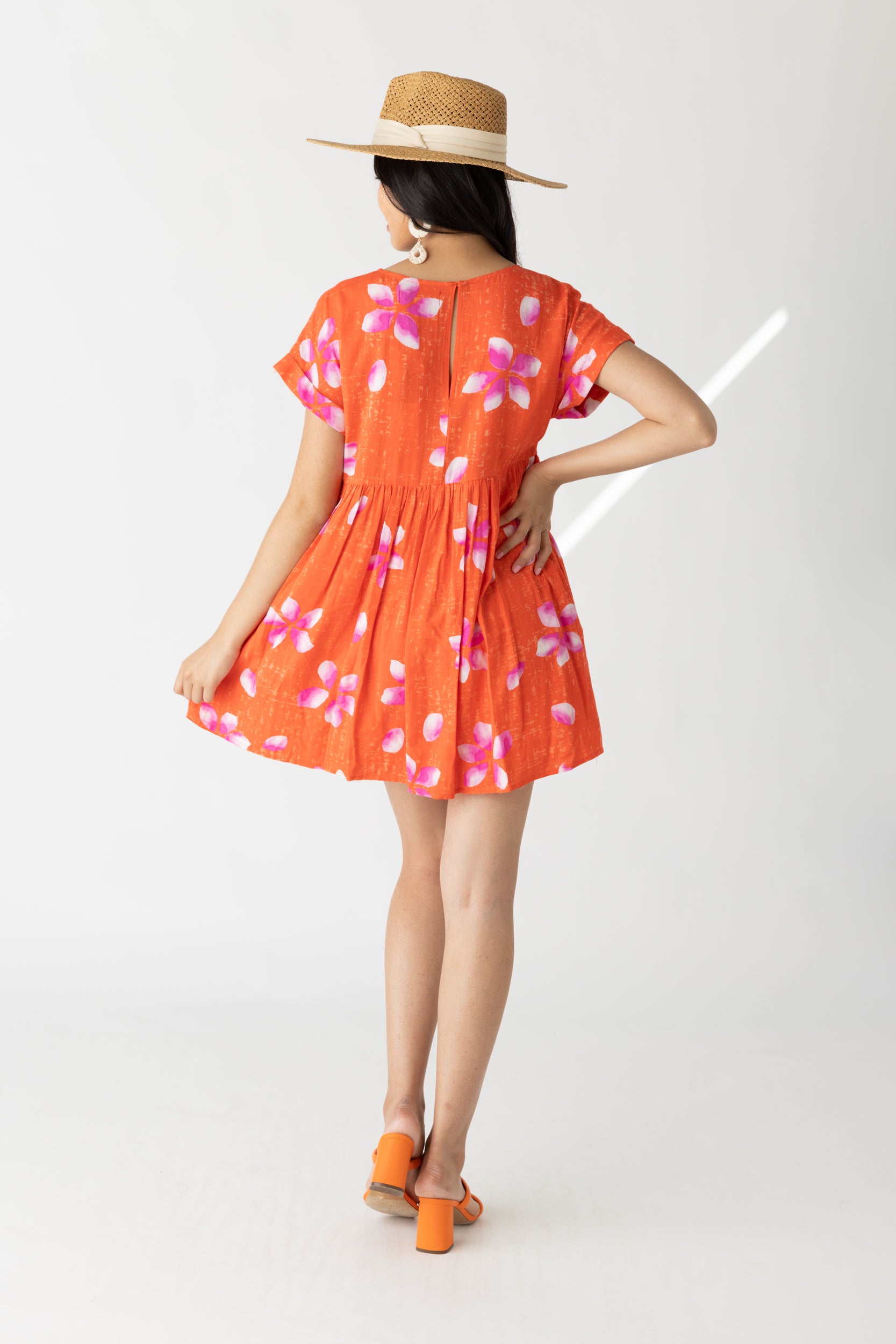 Miller Floral Romper Dress - fab'rik