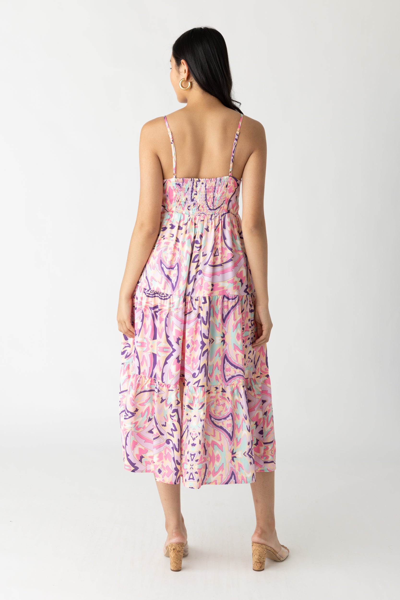 Phoenix Printed Maxi Dress - fab'rik