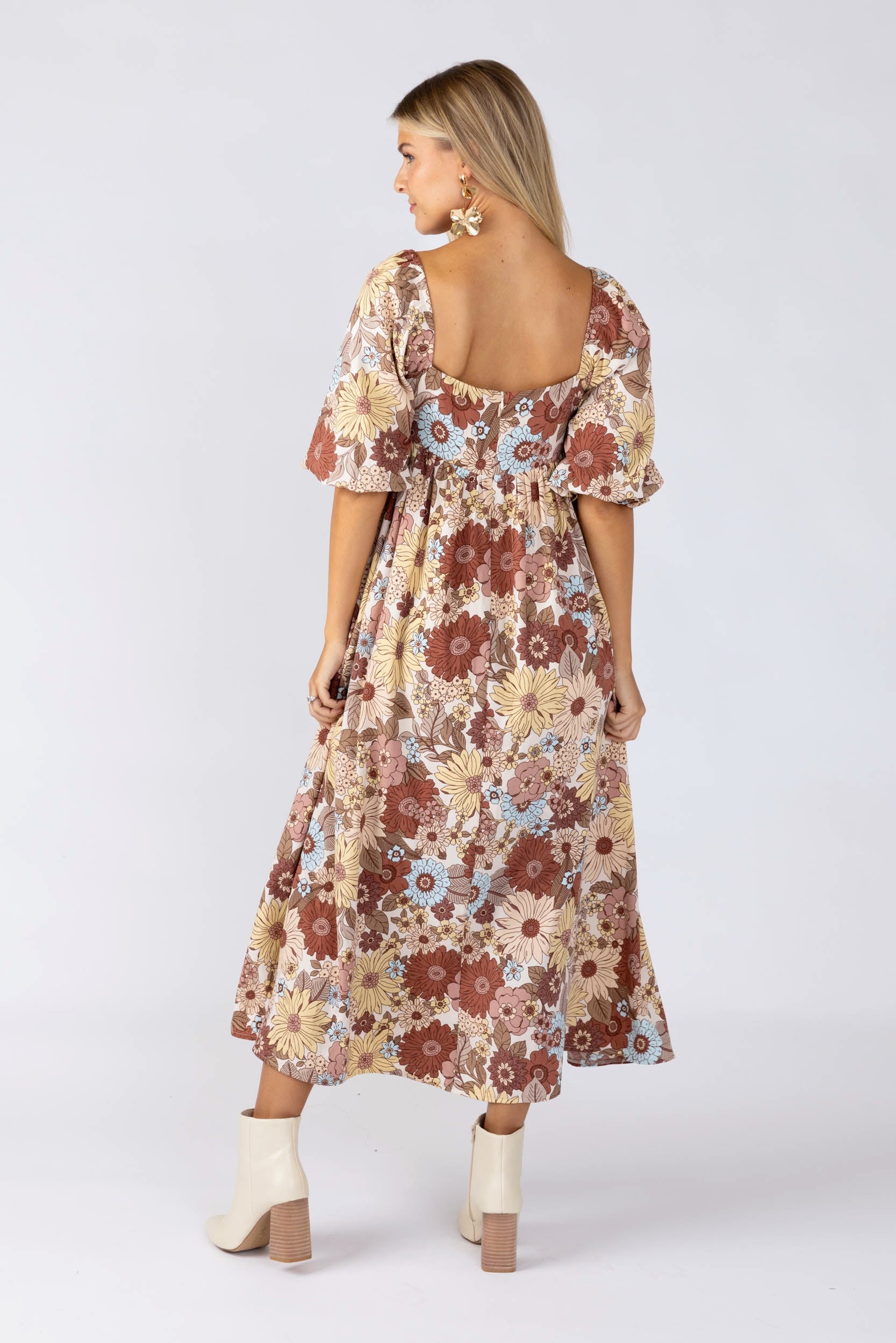 Becca Midi Dress - fab'rik