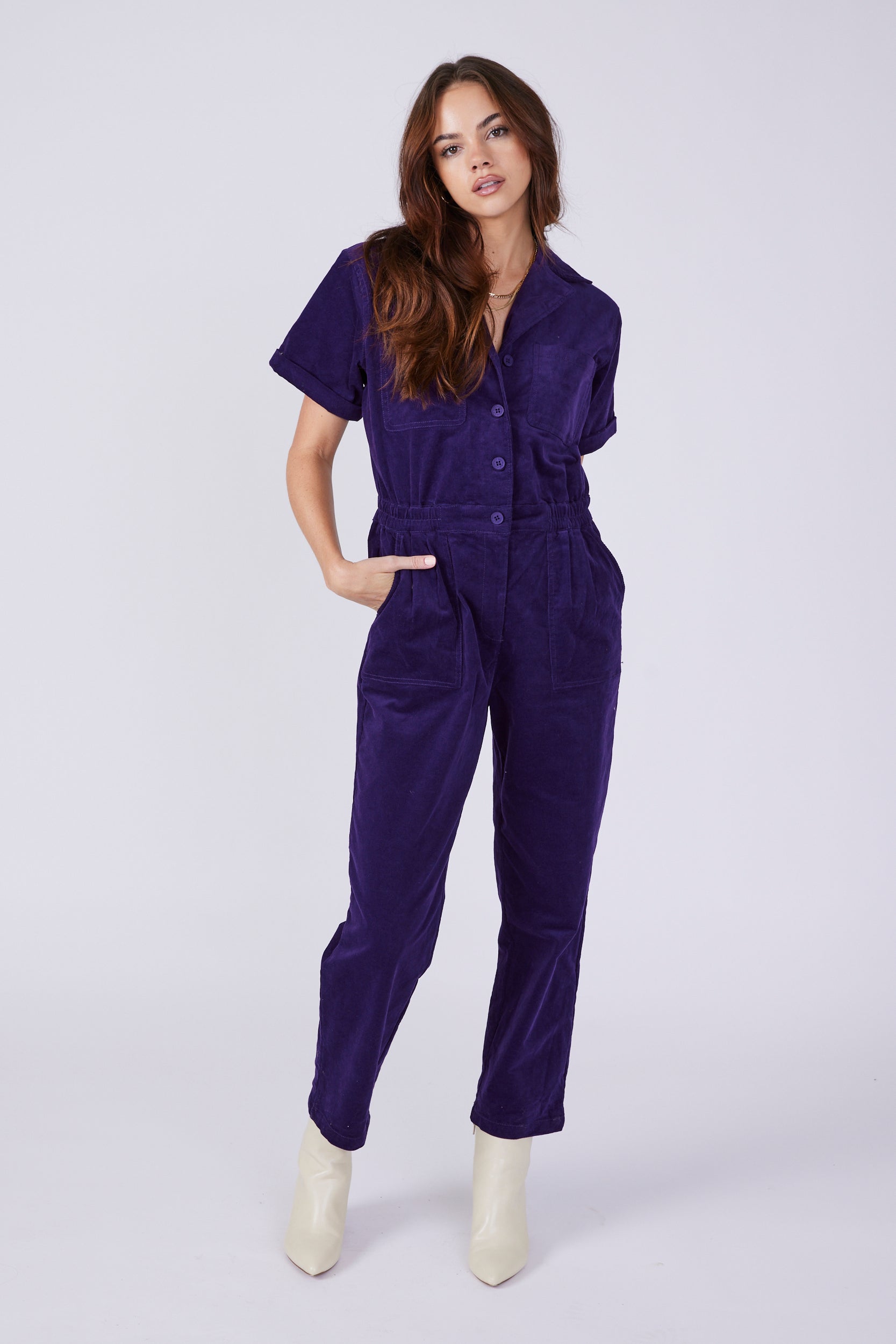 Collins Cord Jumpsuit - fab'rik