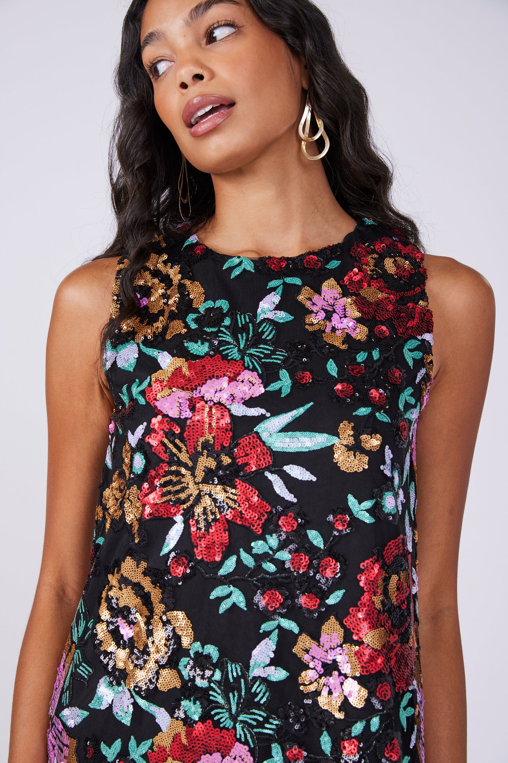 Louisa Sequin Mini Dress - fab'rik