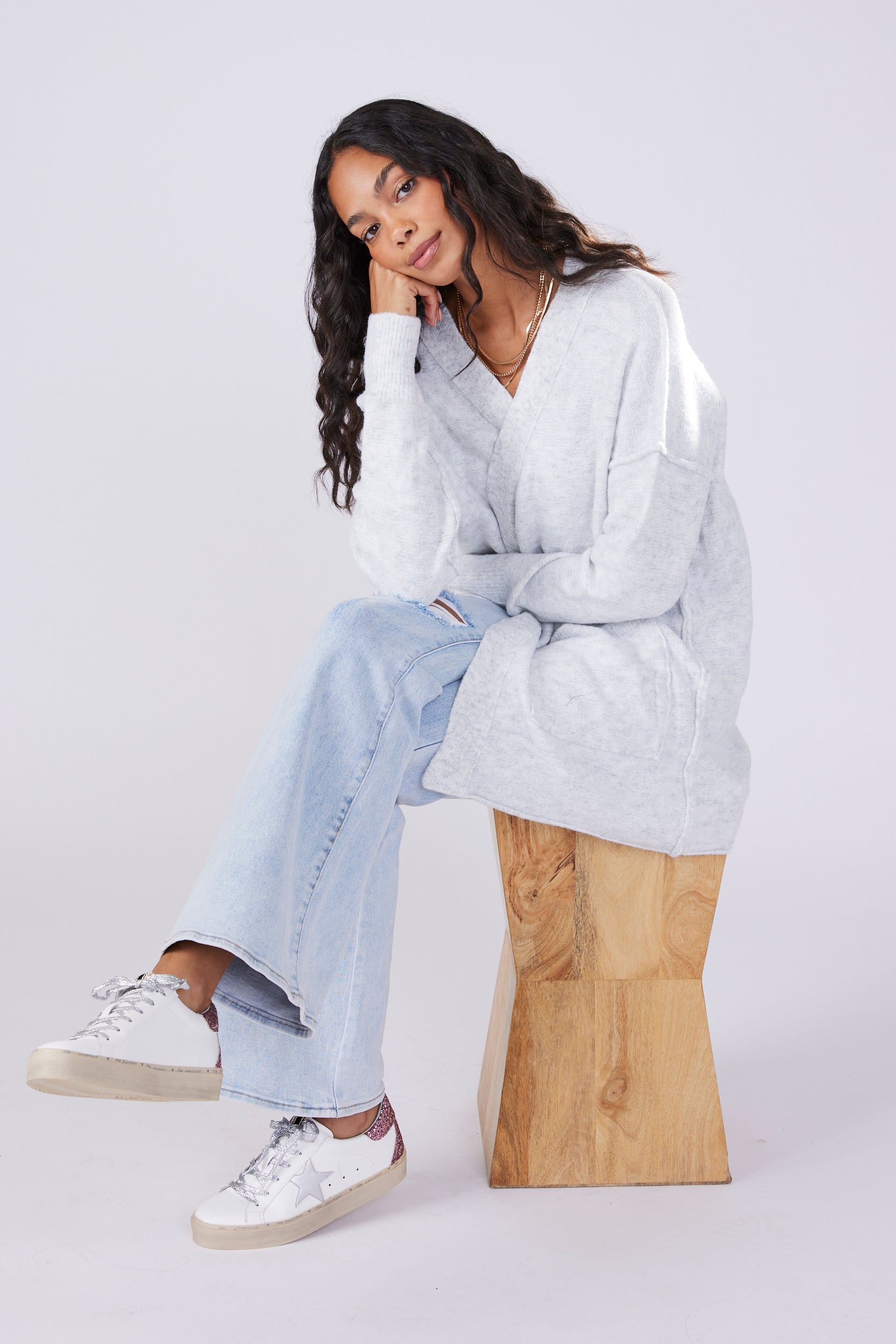June Seamed Cardigan - fab'rik