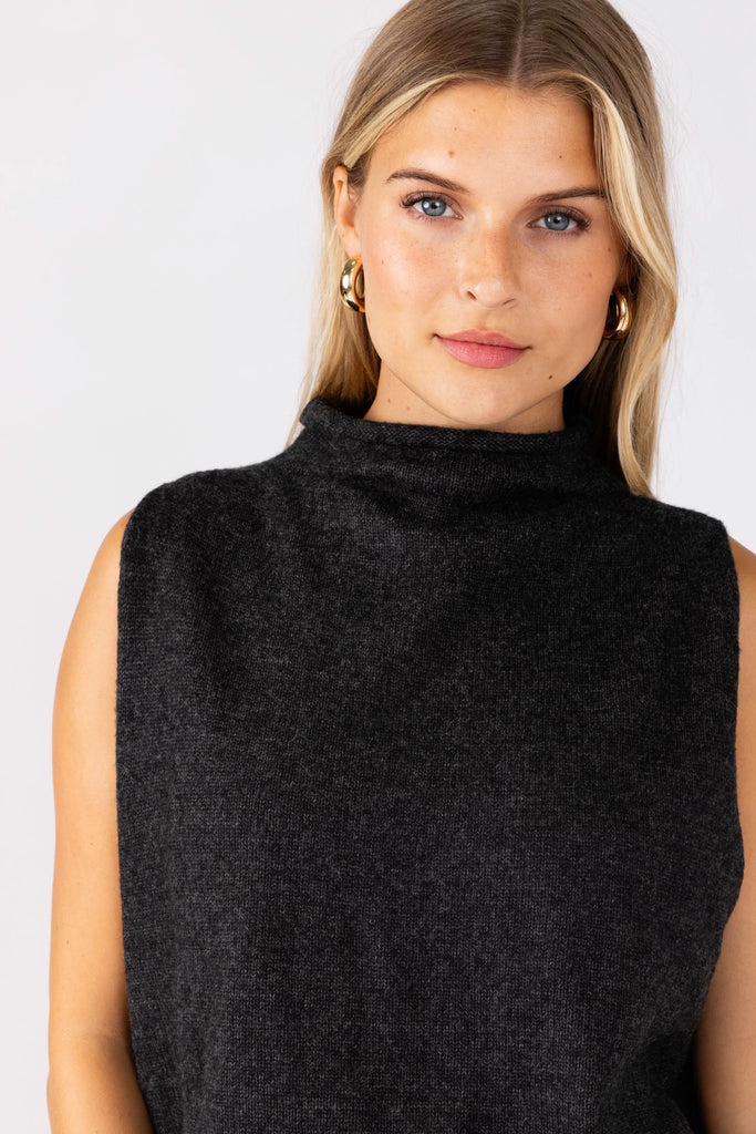 Heidi Mock Neck Sweater - fab'rik